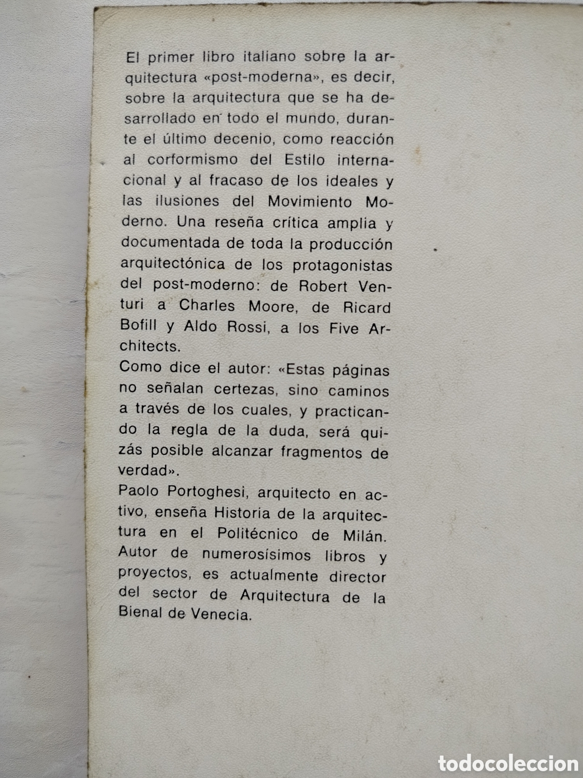 Libros de segunda mano: Despu&eacute;s de la Arquitectura Moderna - Foto 3