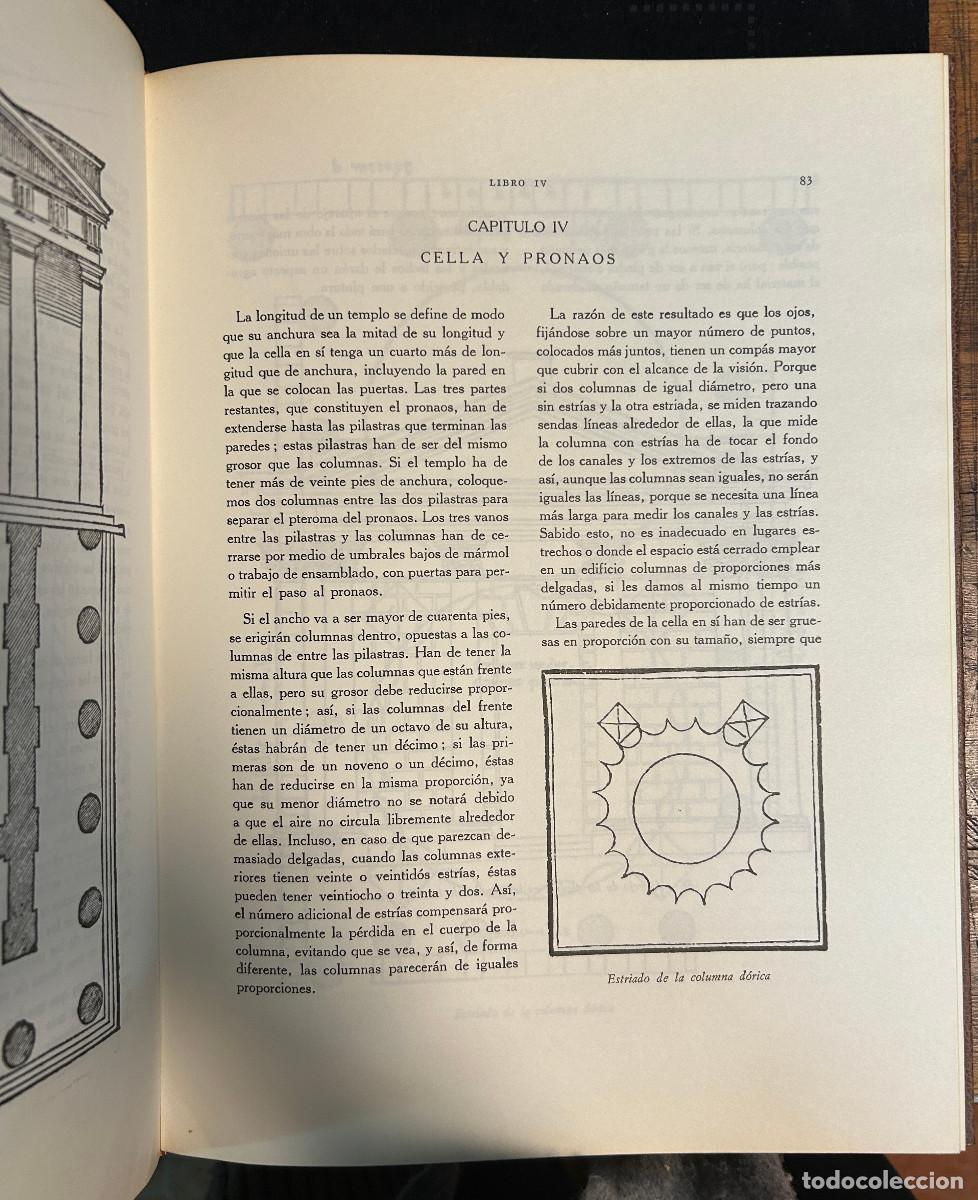Libros de segunda mano: DE ARCHITECTURA - MARCUS VITRUVIUS - 1973 - MADRID - Foto 7