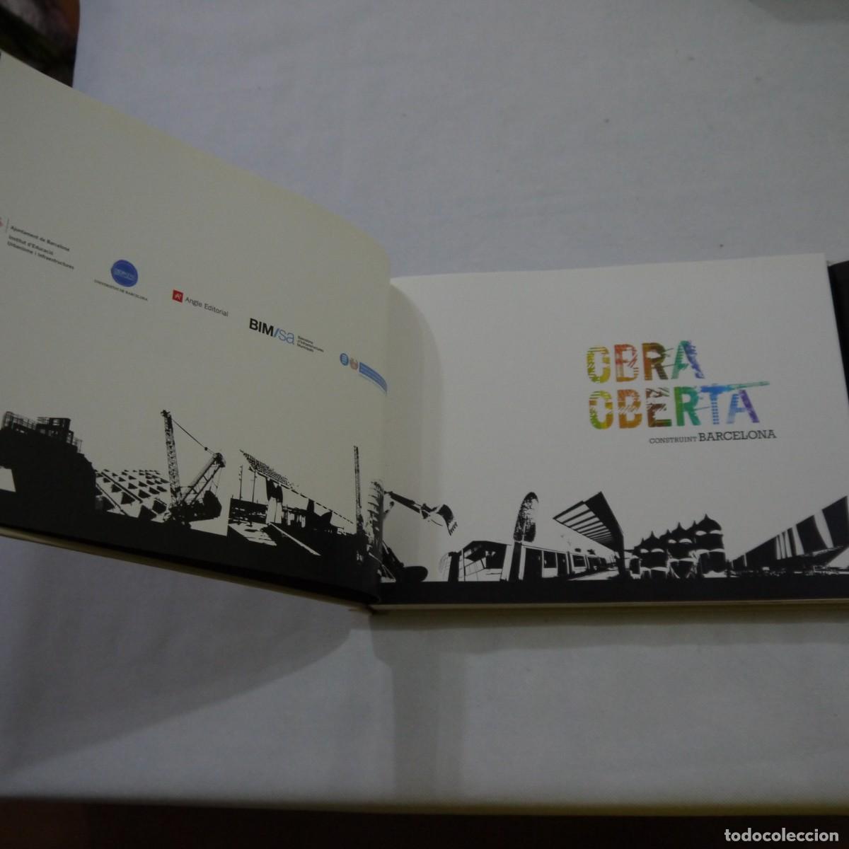 Libros de segunda mano: OBRA OBERTA. CONSTRUINT BARCELONA - ANGLE EDITORIAL - CATALAN - Foto 4