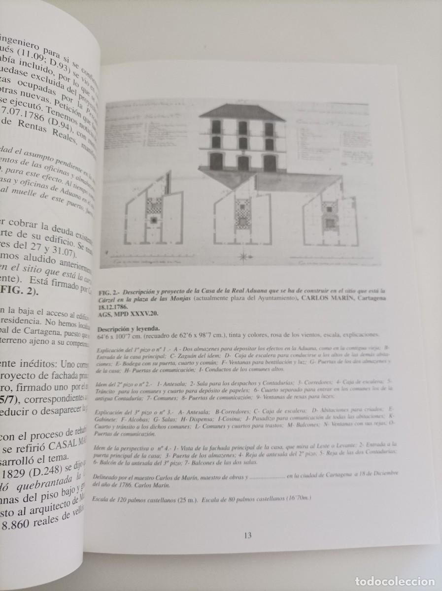 Libros de segunda mano: Proyecto, construcci&oacute;n y problemas estructurales del edificio del Ayuntamiento de Cartagena. - Foto 3