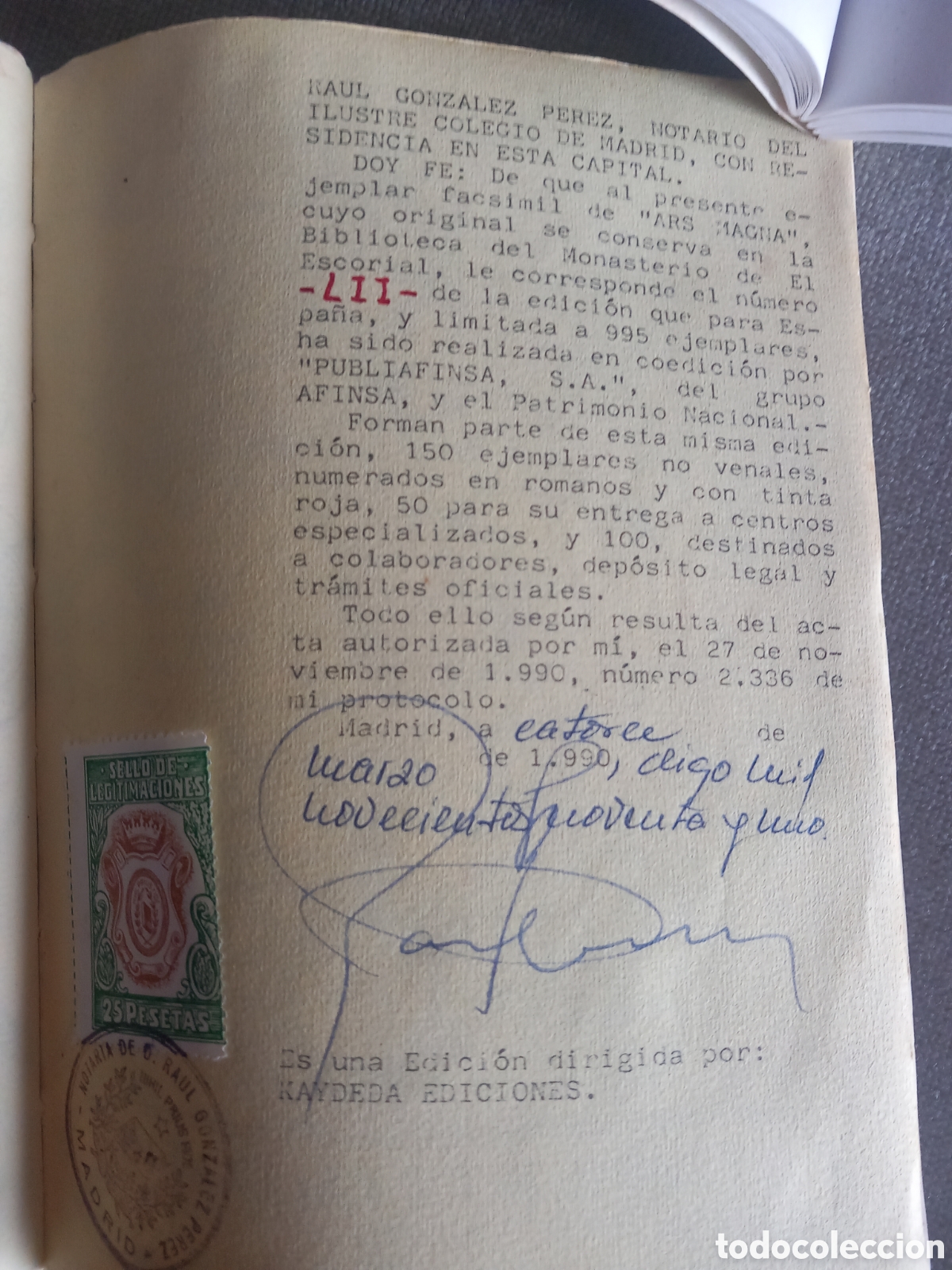 Libros de segunda mano: Arg Magna (Raimundo Lulio) - Foto 5