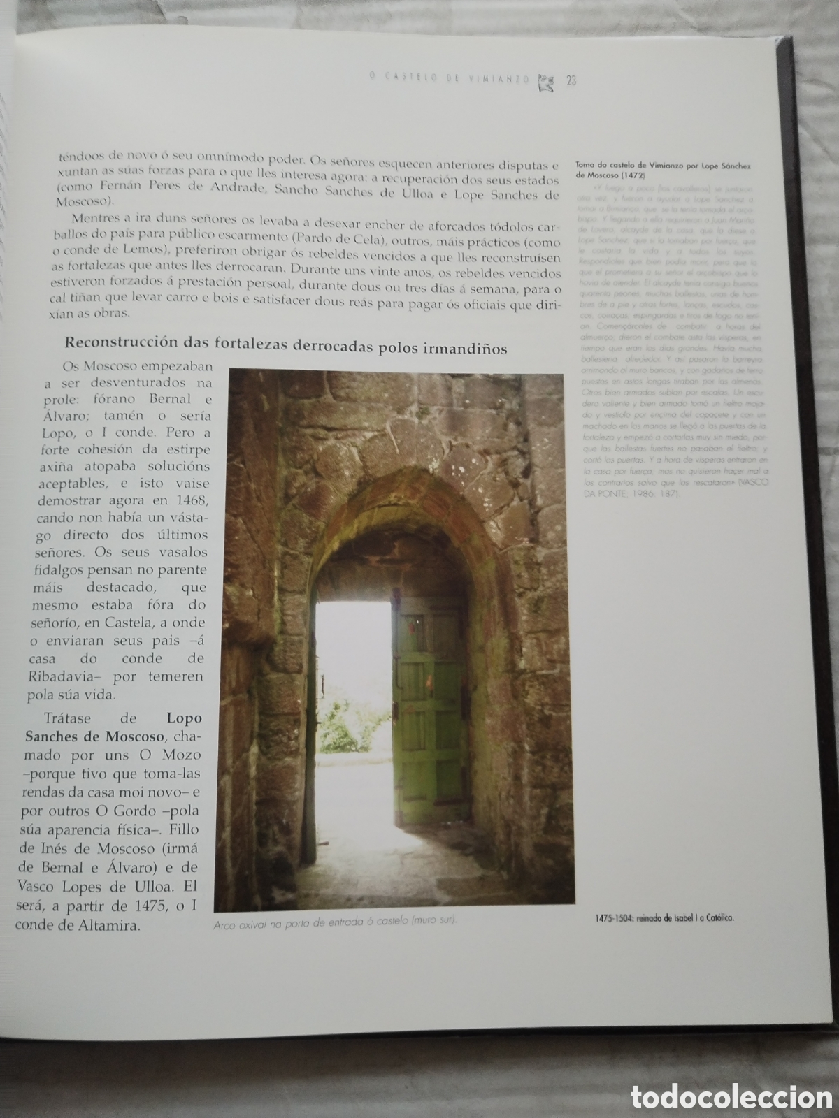 Libros de segunda mano: O CASTELAO DE VIMIANZO - Foto 4