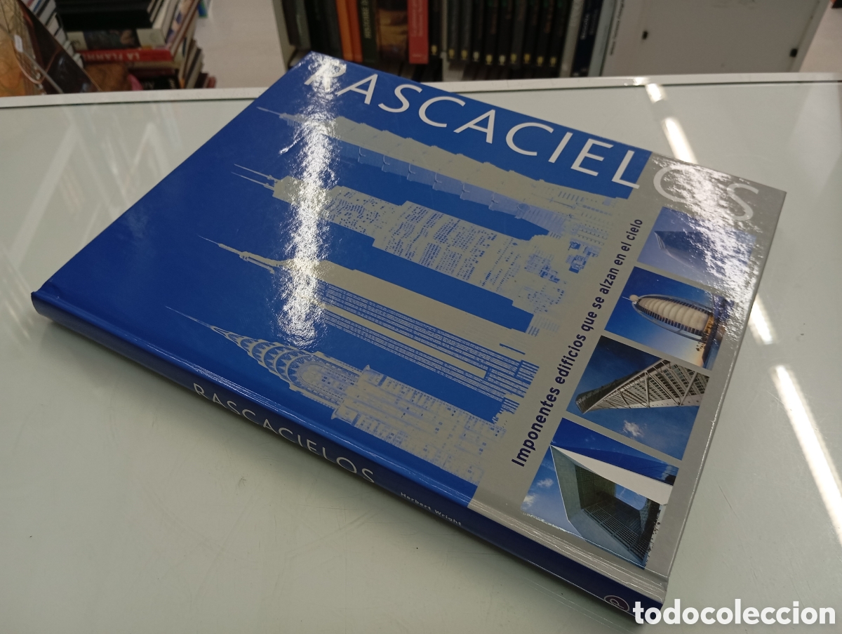 Libros de segunda mano: Rascacielos Imponentes edificios que se alzan en el cielo Herbert Wright Gran formato Muy ilustrado - Foto 2