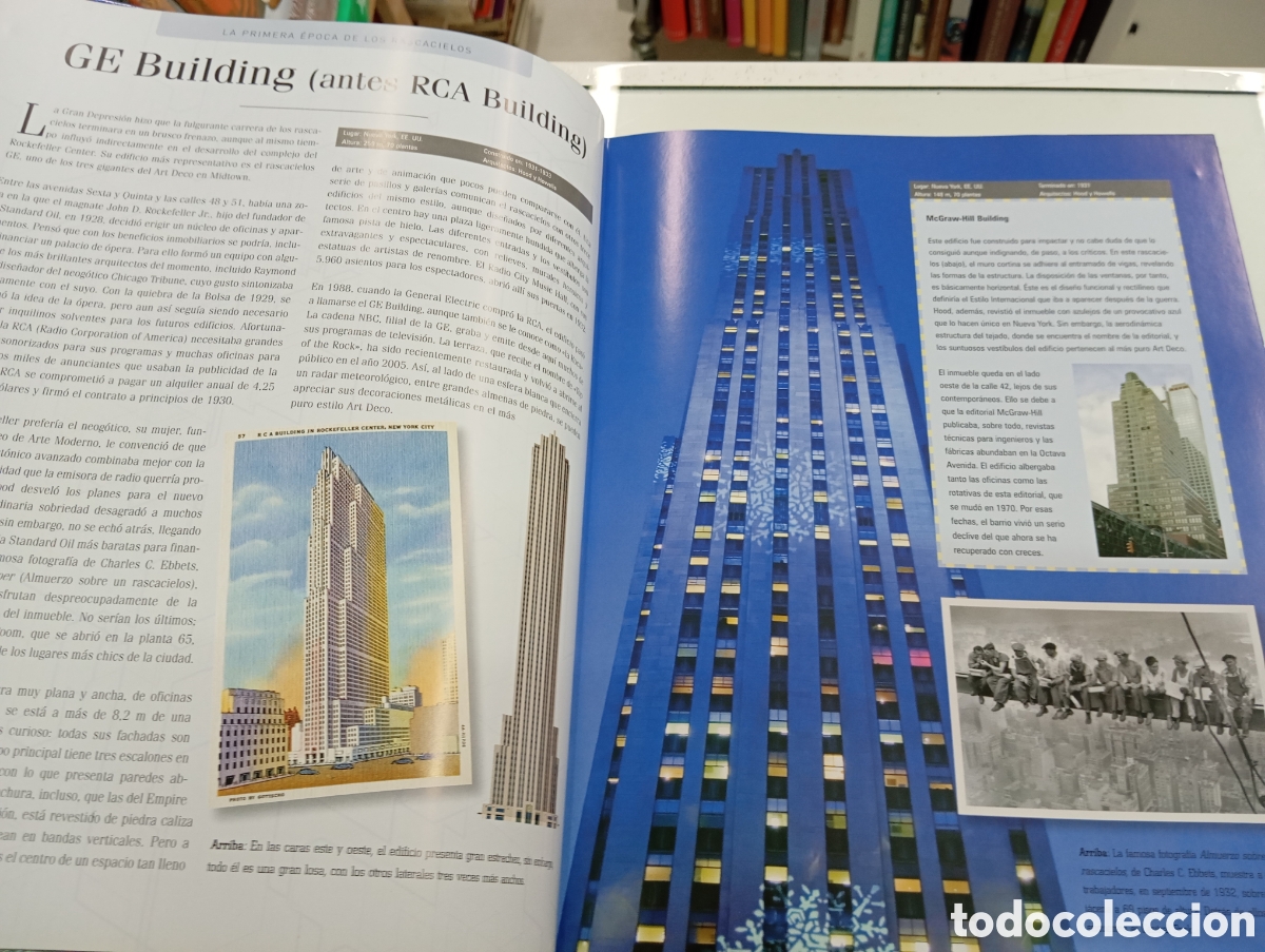 Libros de segunda mano: Rascacielos Imponentes edificios que se alzan en el cielo Herbert Wright Gran formato Muy ilustrado - Foto 7
