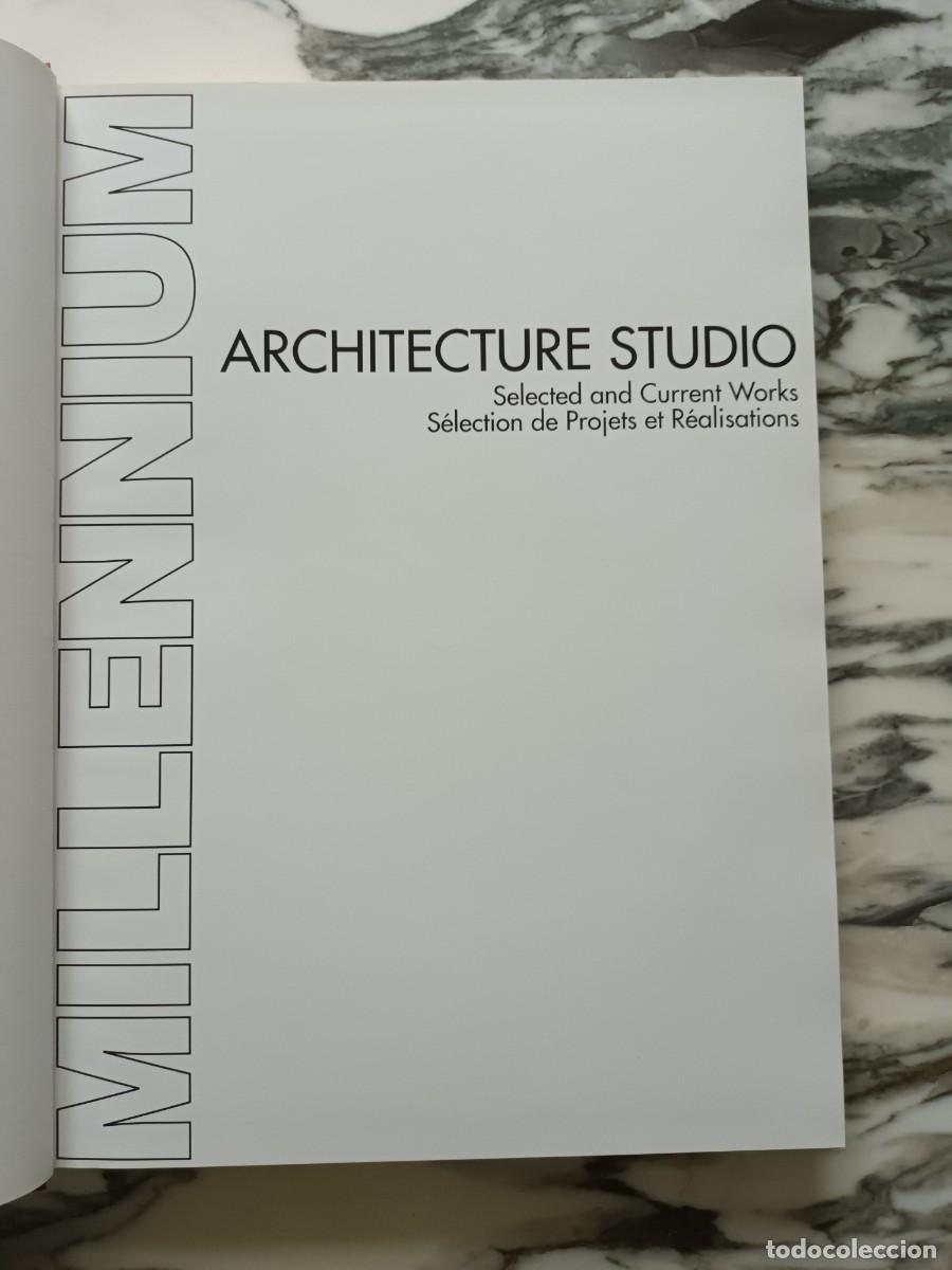 Libros de segunda mano: ARCHITECTURE STUDIO - SELECTED AND CURRENT WORKS - 2000 - EDICI&Oacute;N BILINGUE - Foto 2