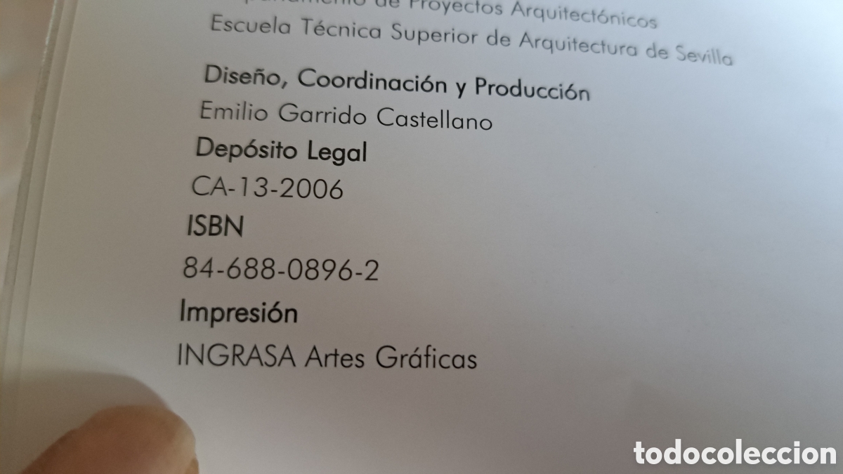 Libros de segunda mano: CURSO DE PROYECTOS - JEREZ. 2006 - Foto 2