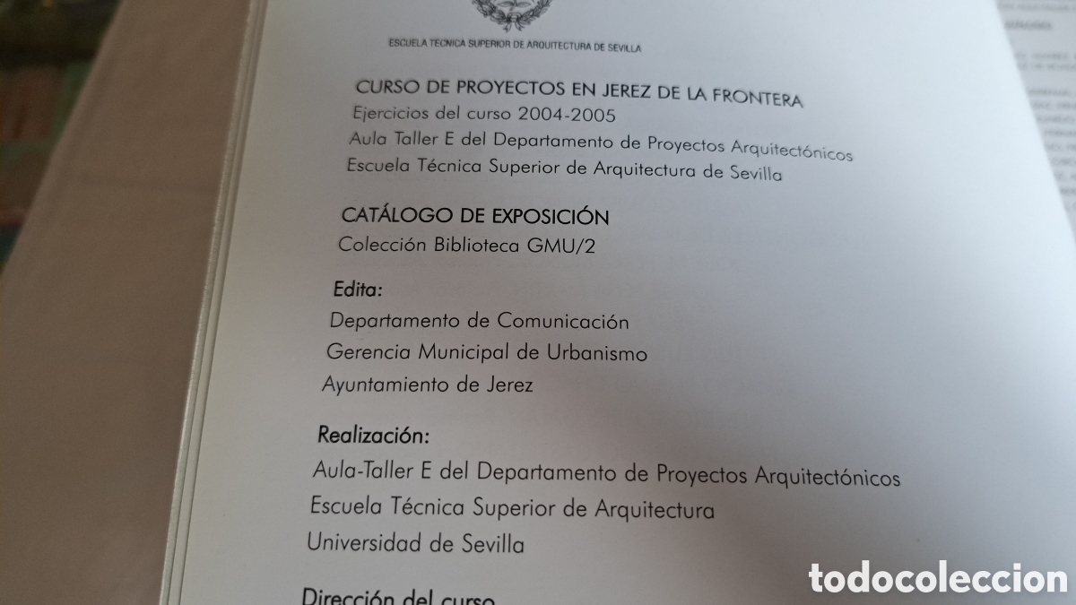 Libros de segunda mano: CURSO DE PROYECTOS - JEREZ. 2006 - Foto 3