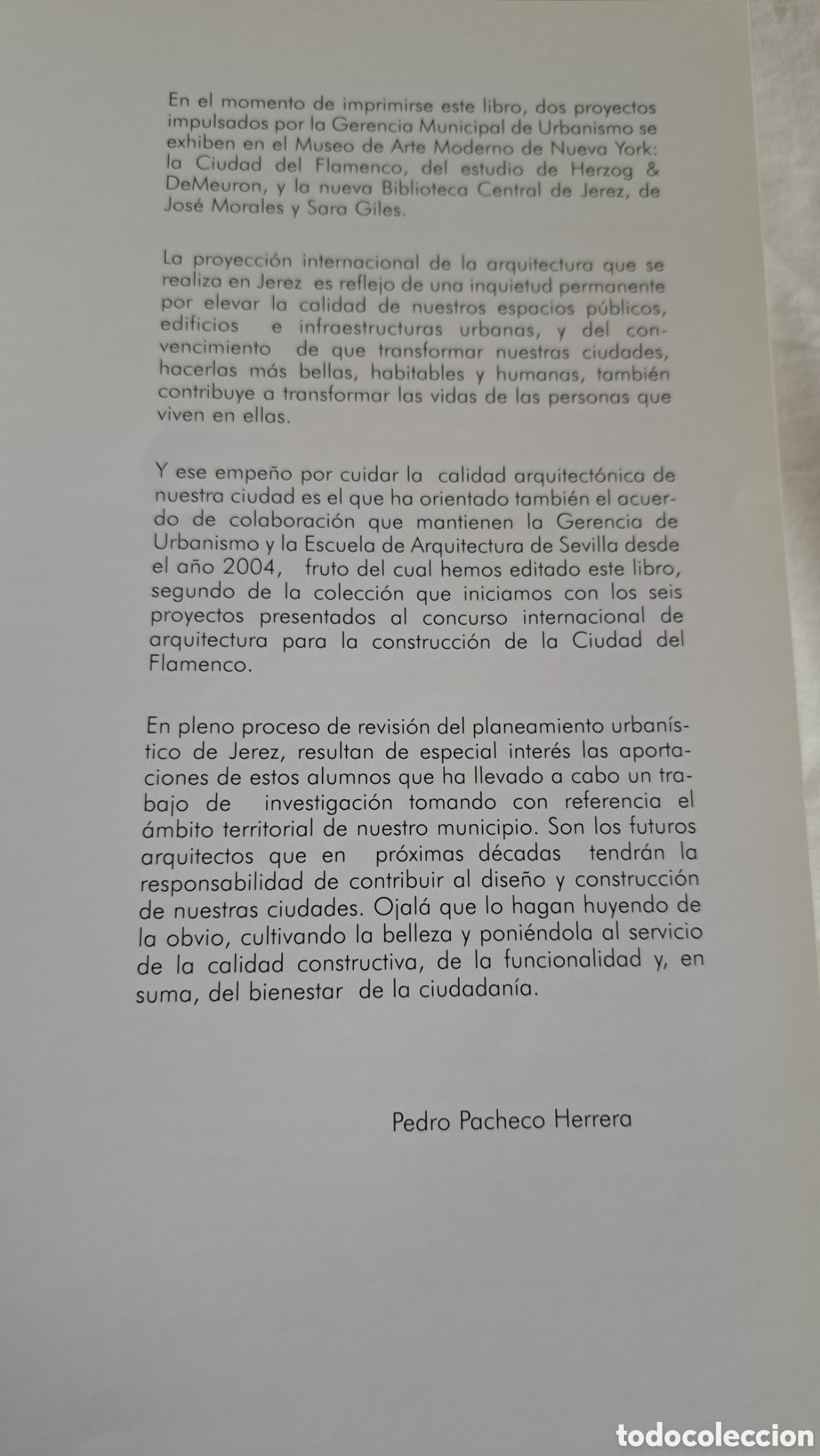 Libros de segunda mano: CURSO DE PROYECTOS - JEREZ. 2006 - Foto 5