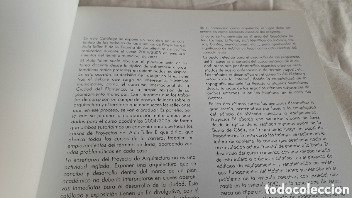 Libros de segunda mano: CURSO DE PROYECTOS - JEREZ. 2006 - Foto 6