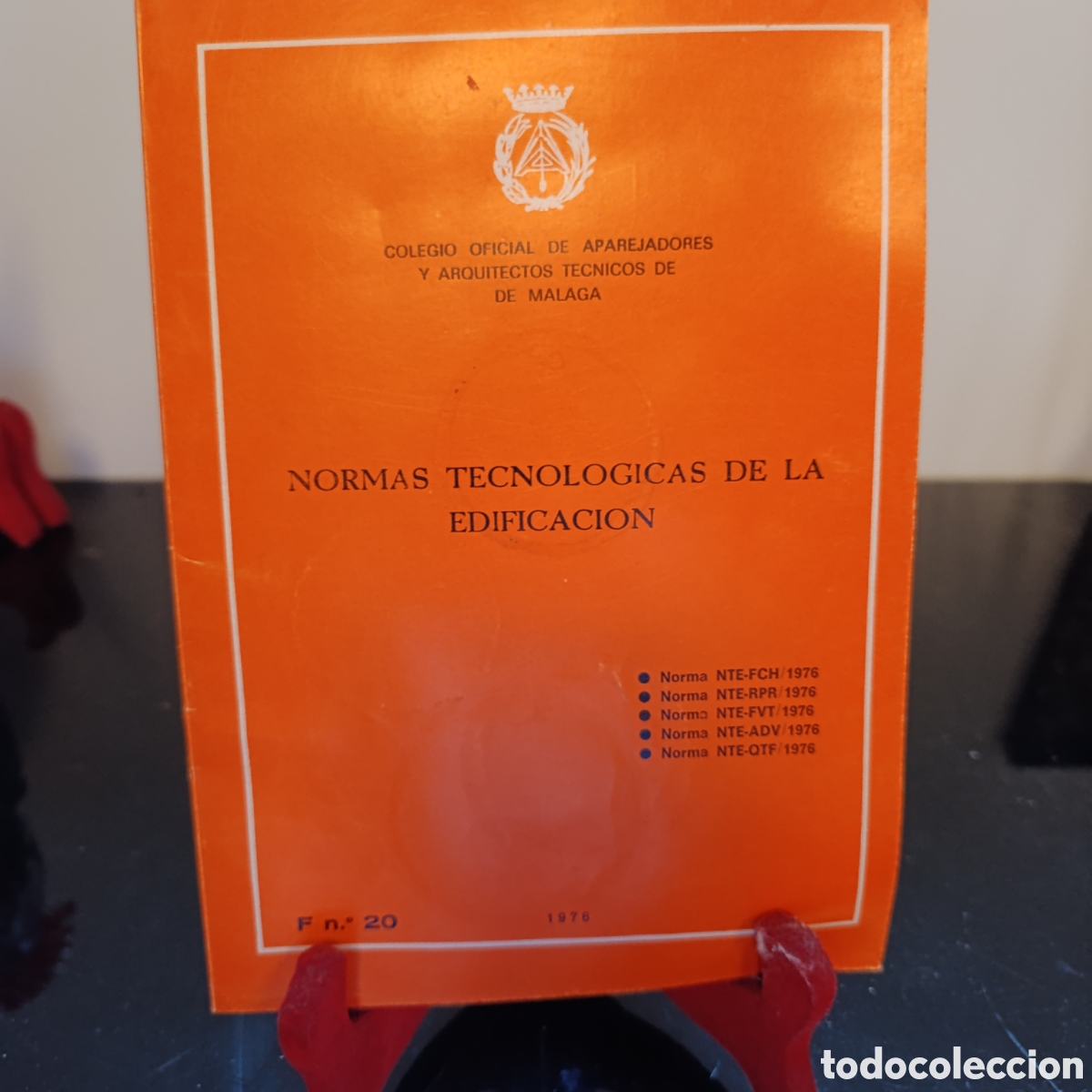 Second hand books: NORMAS TECNOLOG&Iacute;CAS DE LA EDIFICACI&Oacute;N,FACHADAS DE HORMIGON,A&Ntilde;O 1976,COLEGIO APAREJADORES M&Aacute;LAGA