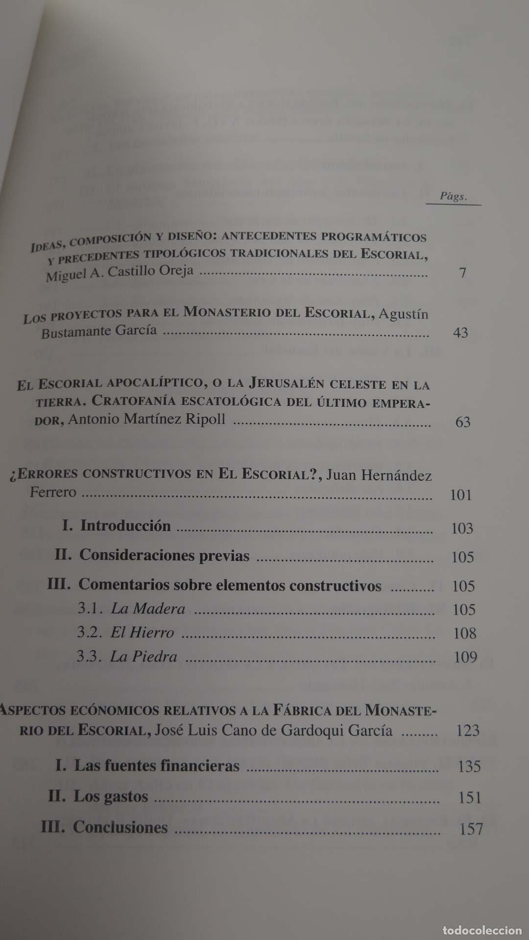 Libros de segunda mano: El Monasterio del Escorial y la Arquitectura - Foto 2