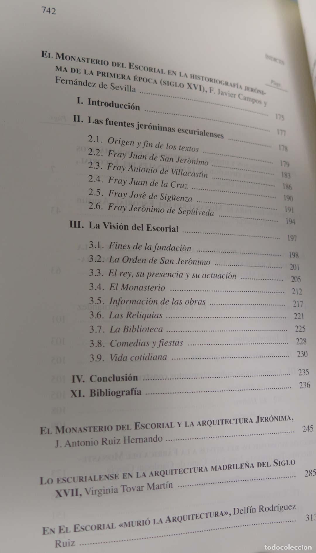 Libros de segunda mano: El Monasterio del Escorial y la Arquitectura - Foto 3