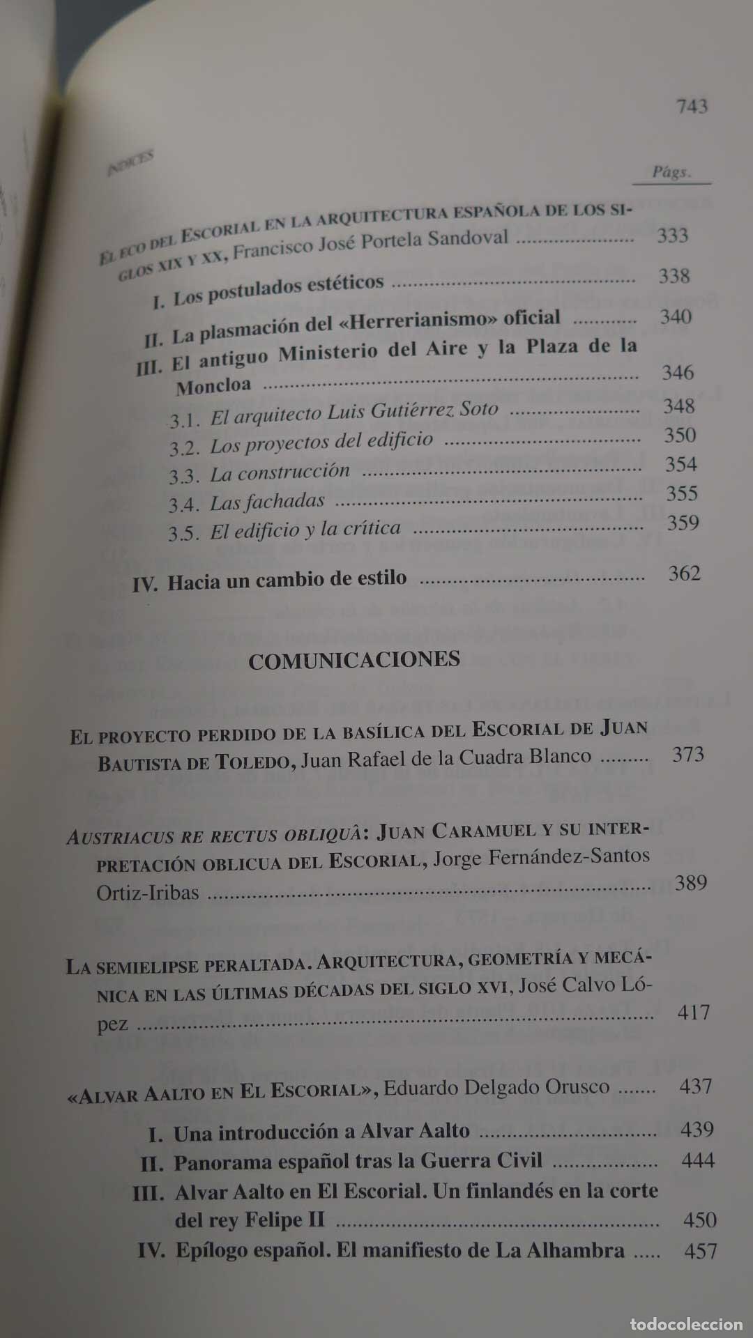 Libros de segunda mano: El Monasterio del Escorial y la Arquitectura - Foto 4