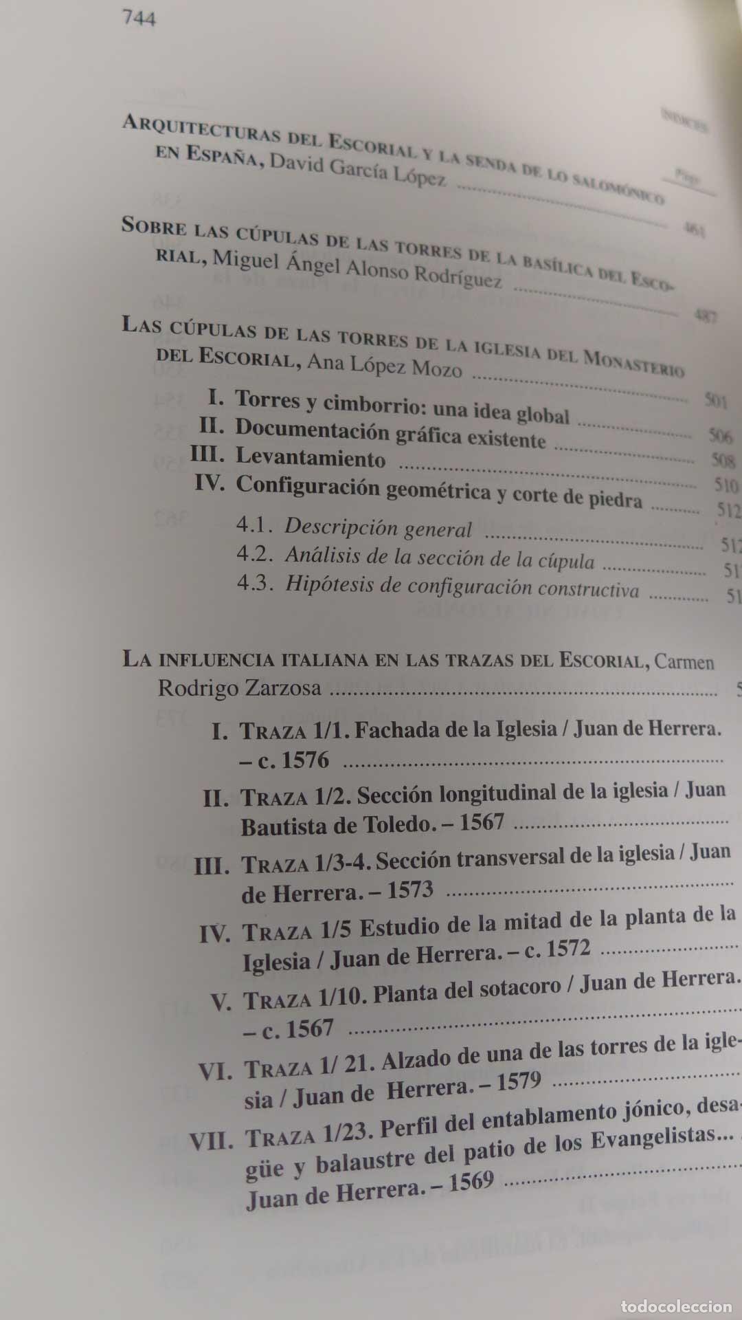 Libros de segunda mano: El Monasterio del Escorial y la Arquitectura - Foto 5