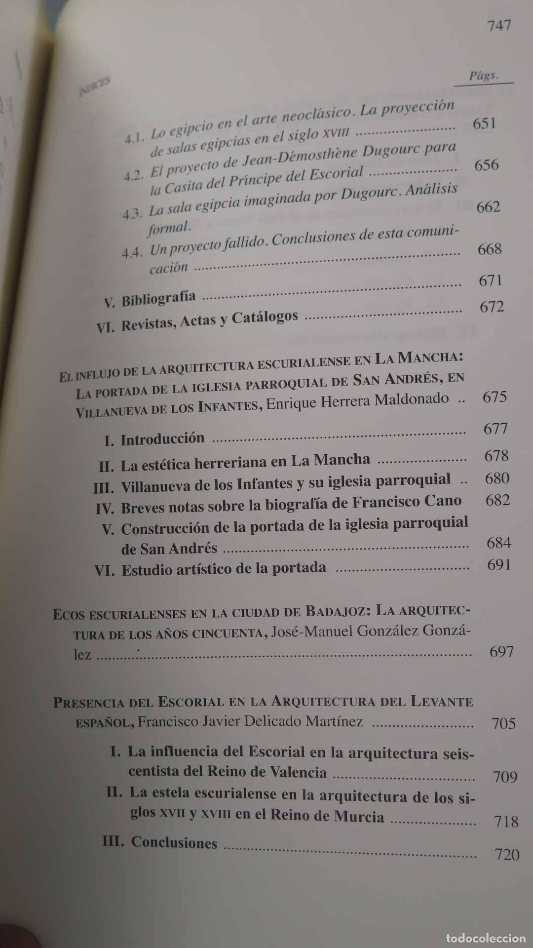 Libros de segunda mano: El Monasterio del Escorial y la Arquitectura - Foto 8