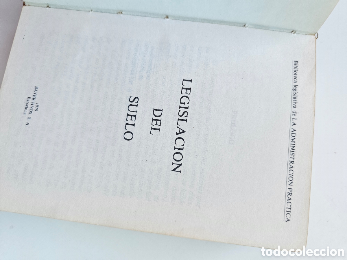 Libros de segunda mano: Libro Legislaci&oacute;n del suelo 1979 - Foto 5