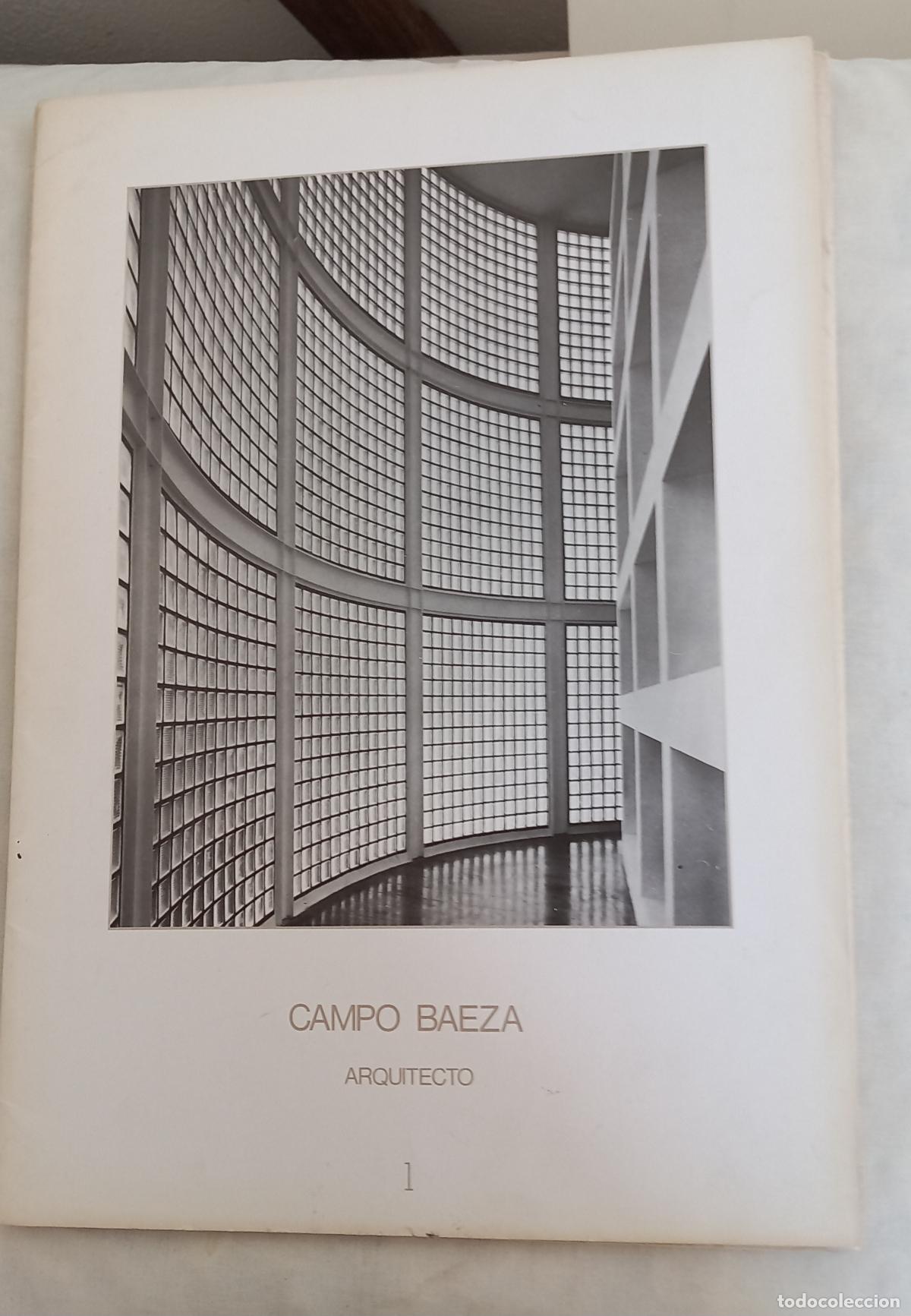Libros de segunda mano: CAMPO BAEZA ARQUITECTO (M&Aacute;LAGA, 1985). - Foto 1