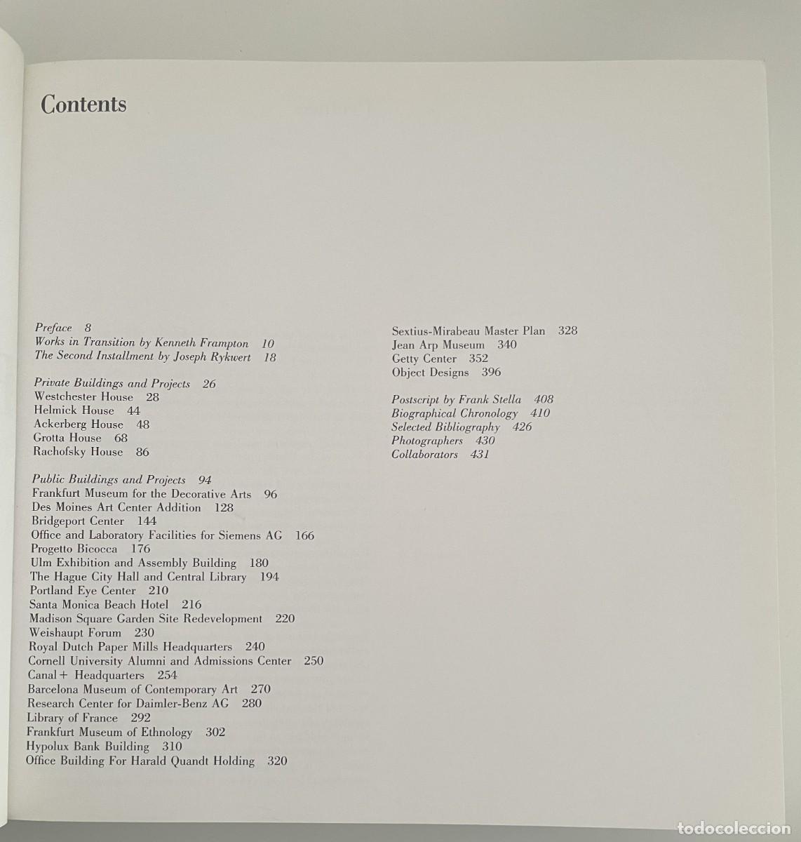 Libros de segunda mano: RICHARD MEIER, Rizzoli, 1992 - Foto 3
