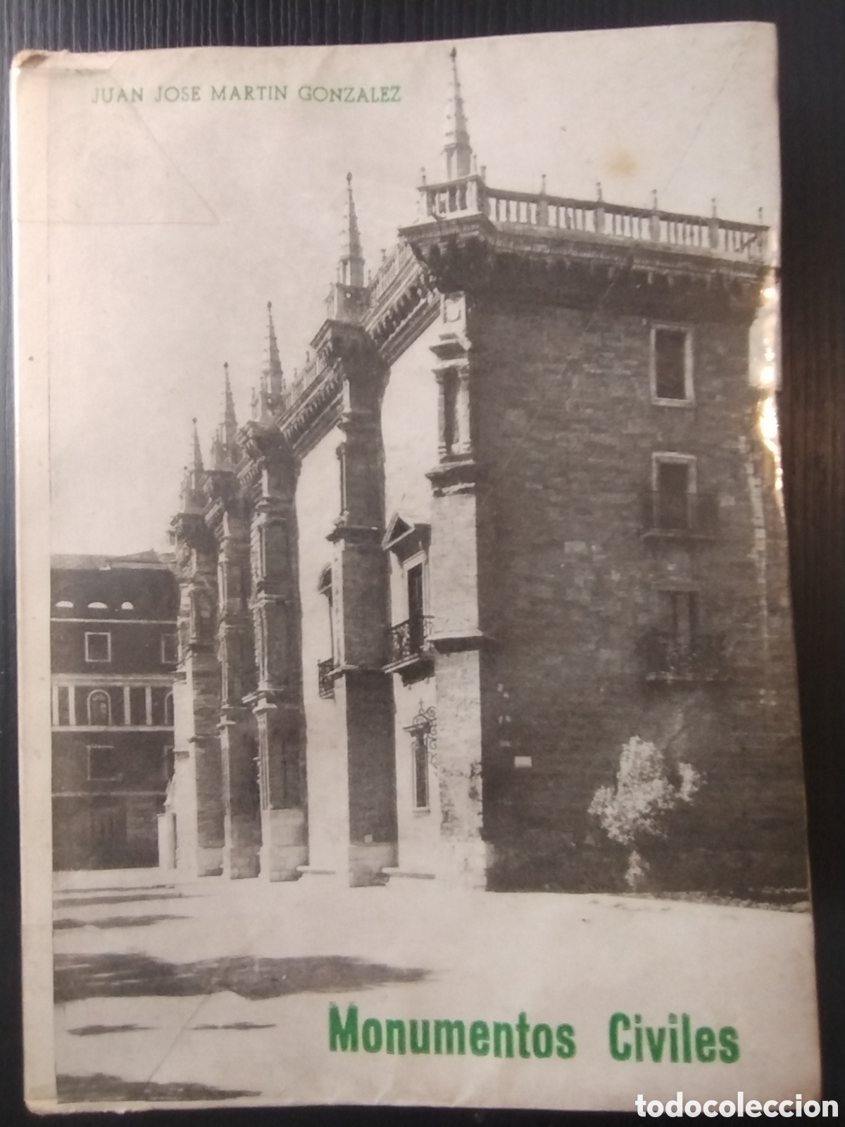 Libros de segunda mano: Monumentos civiles Juan Jos&eacute; Mart&iacute;n Gonz&aacute;lez