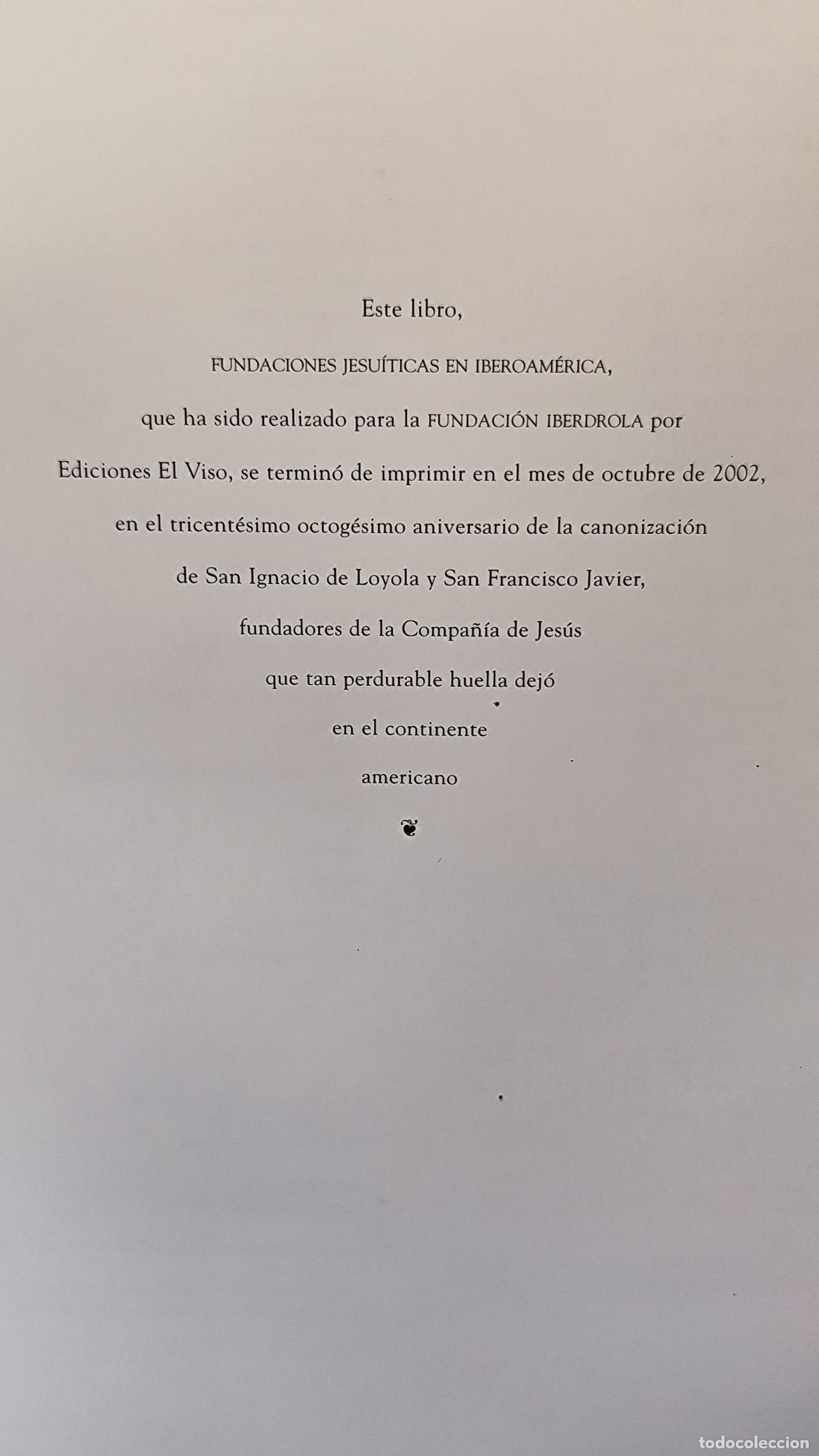 Libros de segunda mano: FUNDACIONES JESUITICAS EN IBEROAMERICA - Foto 6