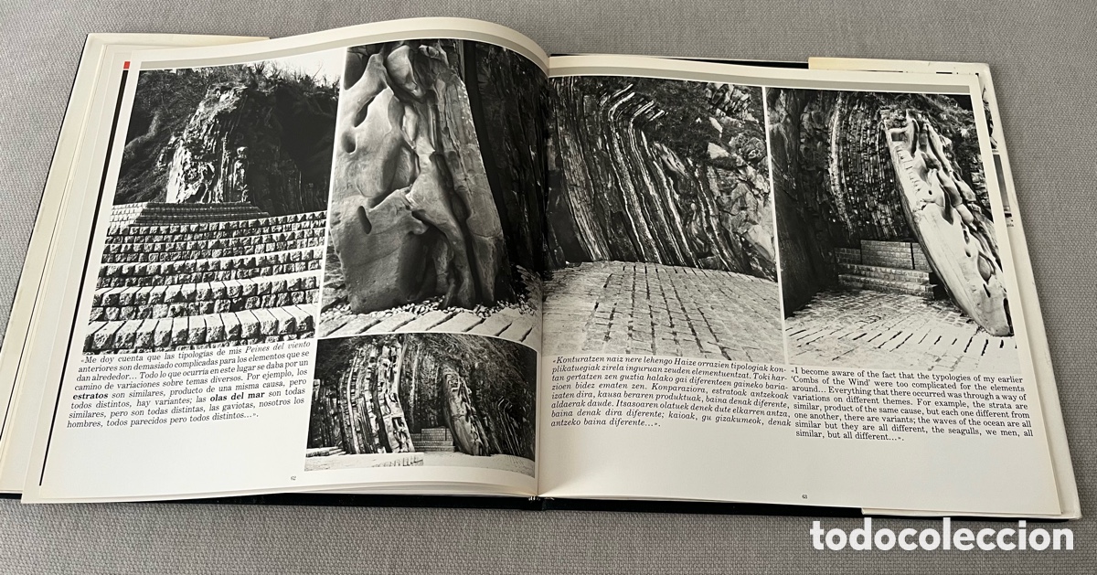 Libros de segunda mano: Libro Chillida - El peine del viento - Arquitecturas - Foto 9