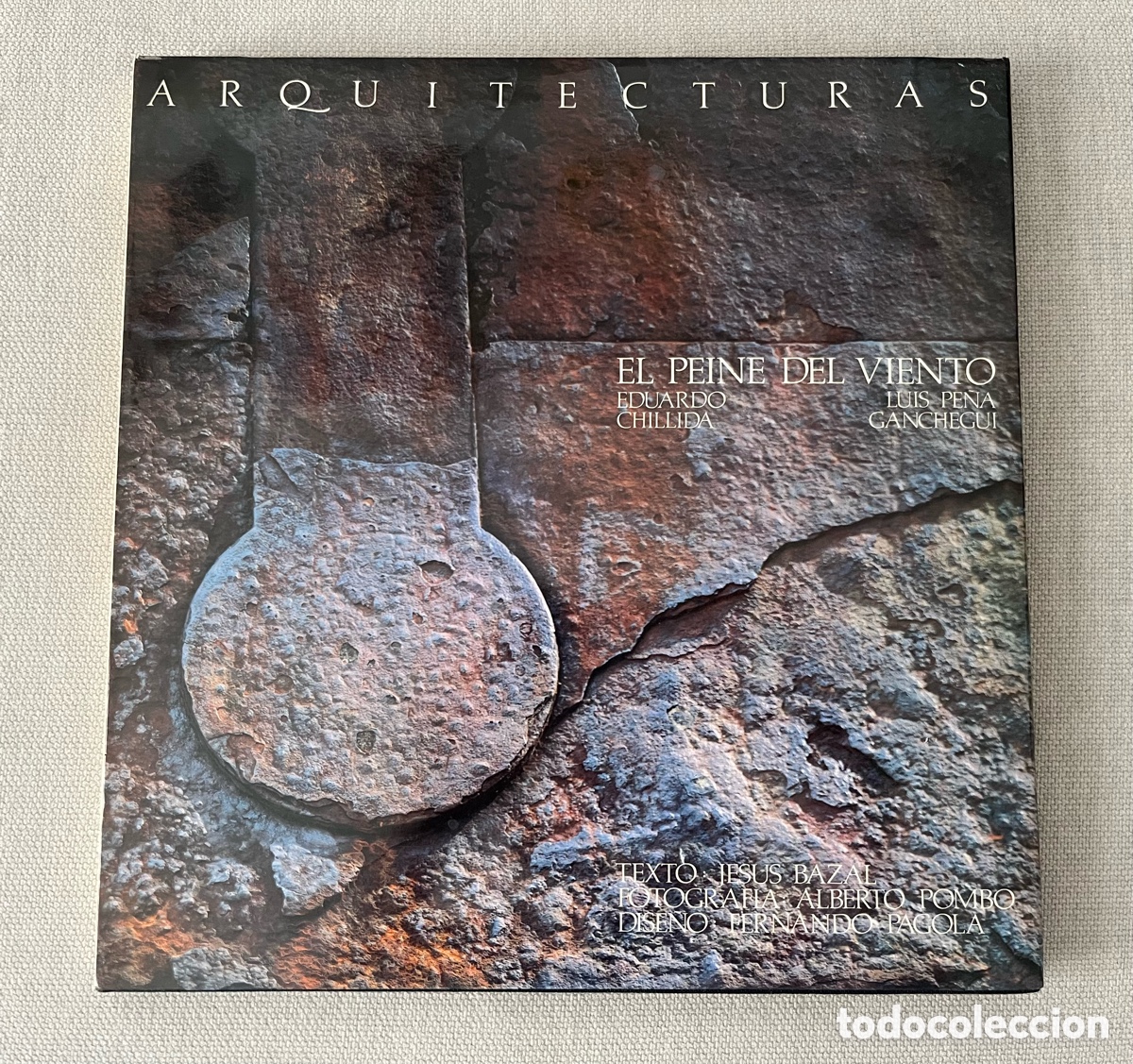 Libros de segunda mano: Libro Chillida - El peine del viento - Arquitecturas - Foto 1