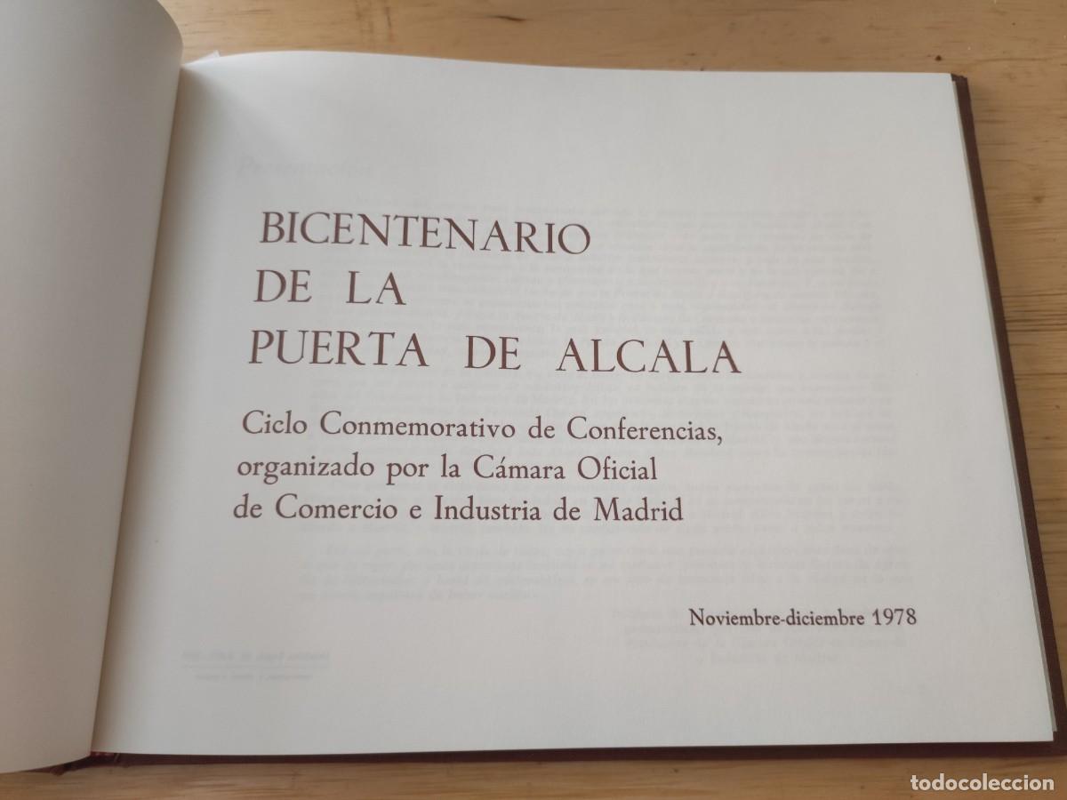 Libros de segunda mano: Bicentenario de la Puerta de Alcal&aacute; 1778-1978 - Foto 3