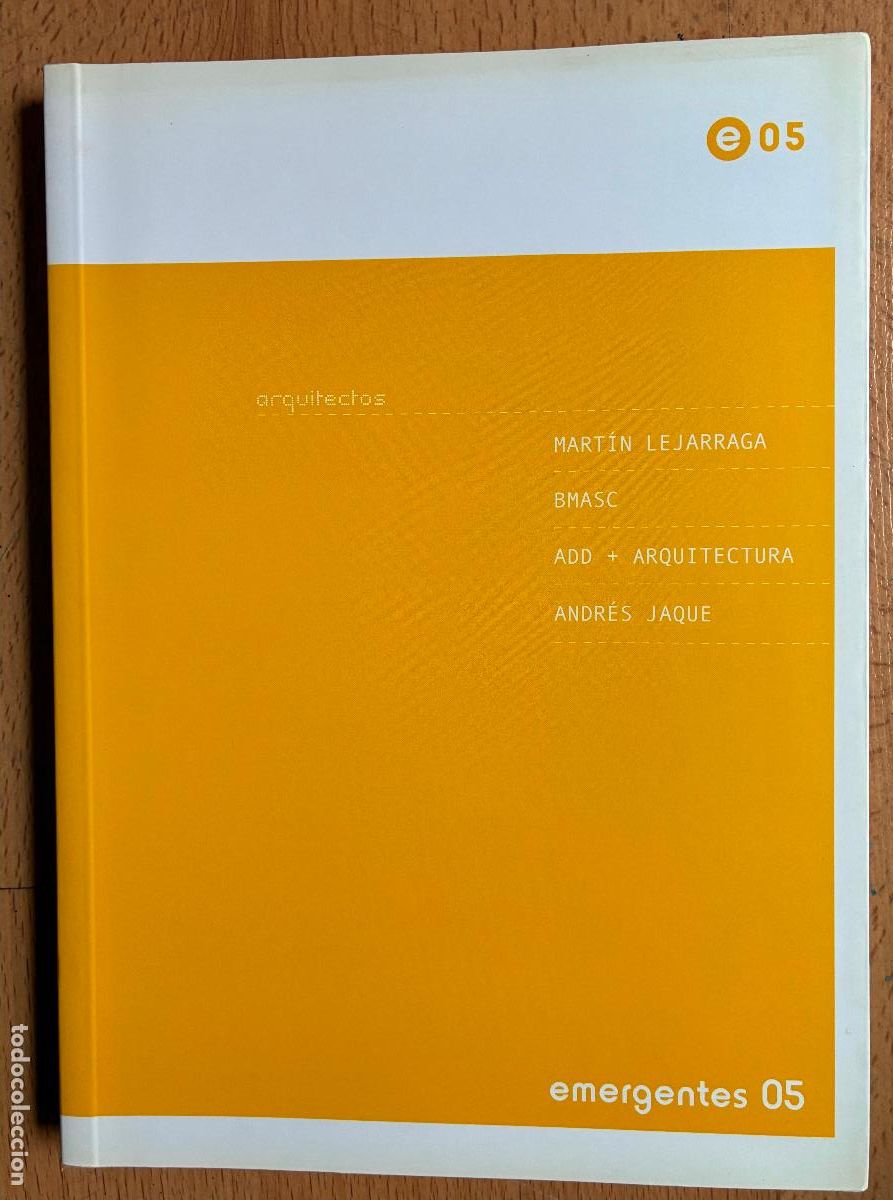 Libros de segunda mano: EMERGENTES Arquitectos 05 - Foto 1