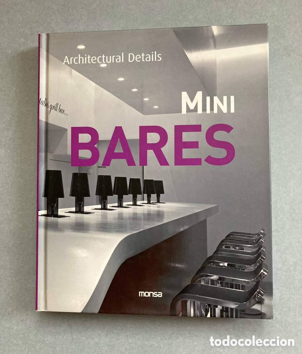 Libros de segunda mano: Mini Bares. Architectural details. Monsa - Foto 1