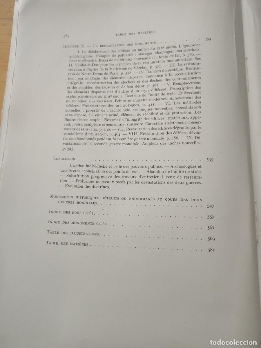 Libros de segunda mano: La vie des monuments francais. - Foto 8