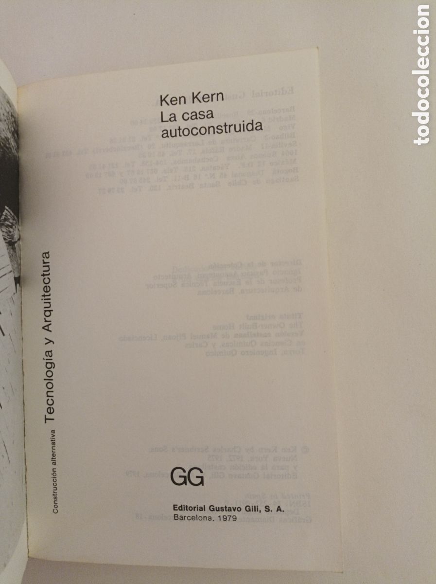 Libros de segunda mano: La Casa Autoconstruida / Ken Kern. - Foto 2