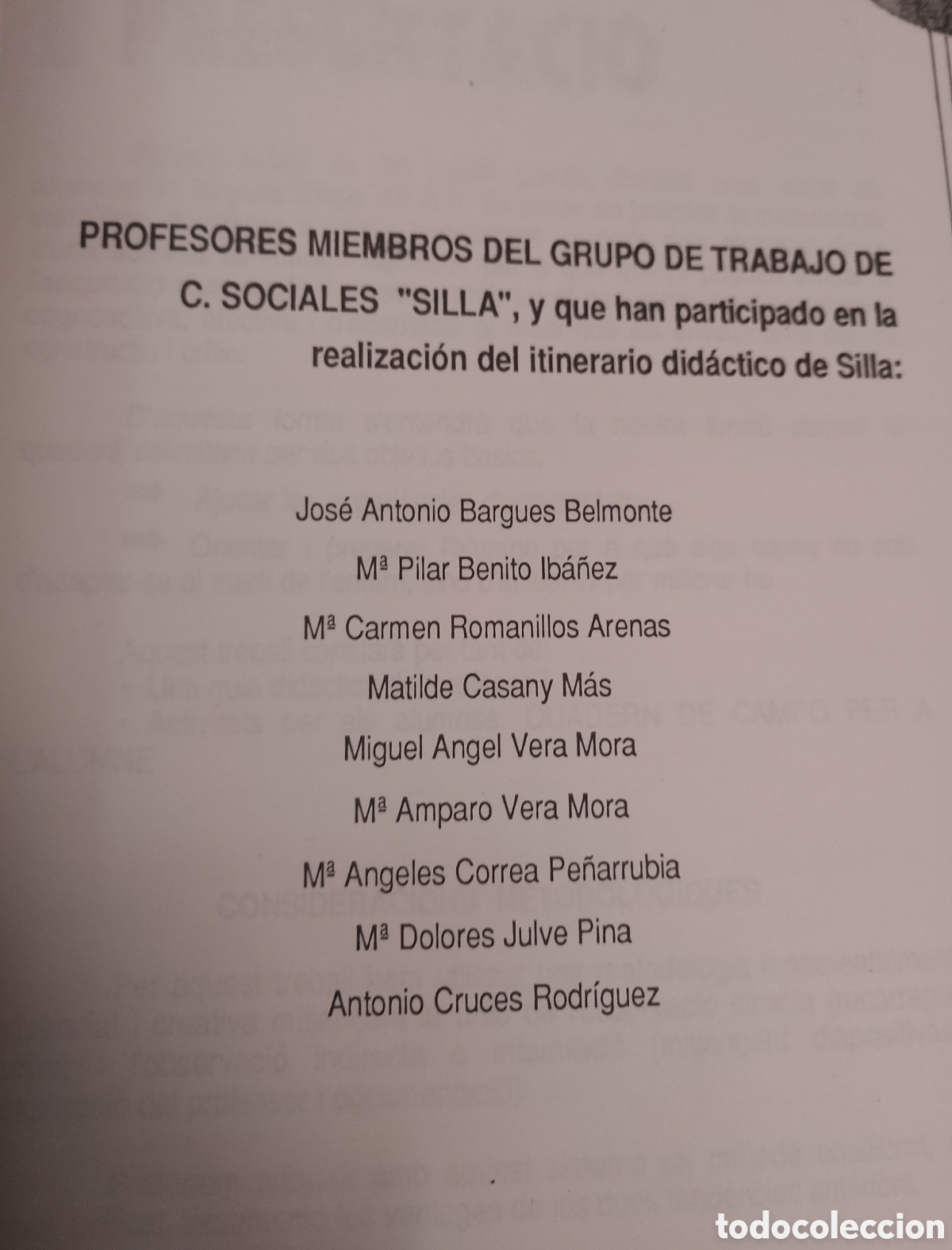 Libros de segunda mano: CONEIXER SILLA. ITINERARI DID&Agrave;CTIC. VALENCIA, 1987 - Foto 3