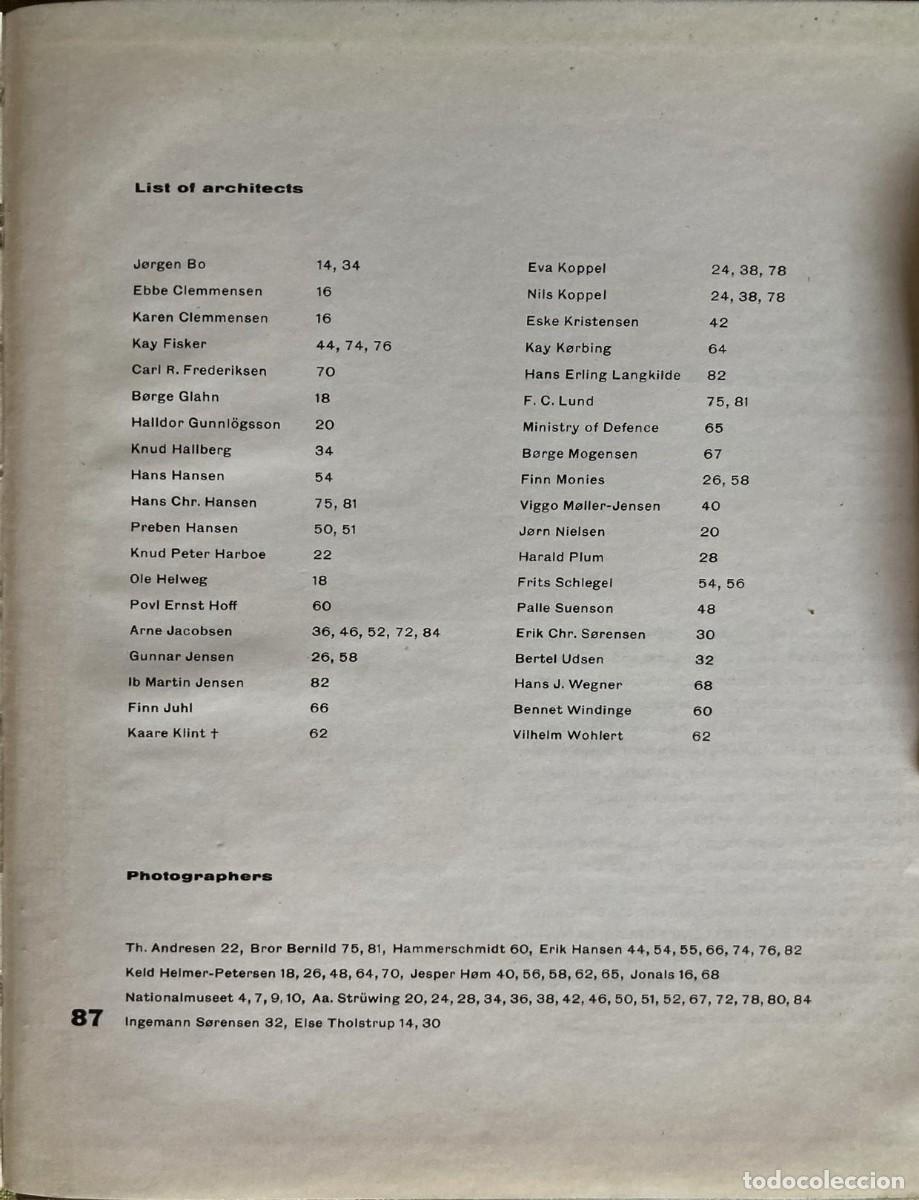 Libros de segunda mano: Contemporary Danish Architecture 1958 - Foto 13