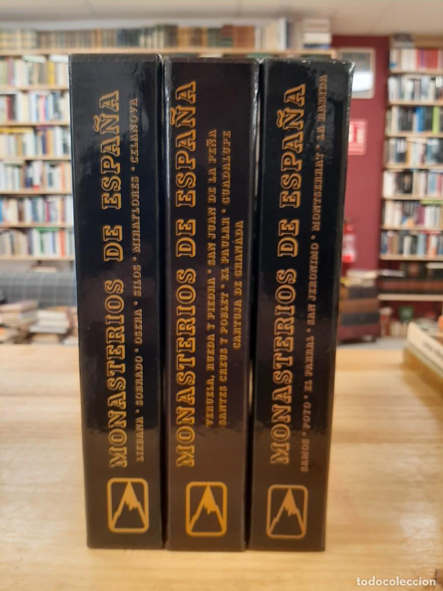 Libros de segunda mano: MONASTERIOS DE ESPA&Ntilde;A - III Tomos - Everest - Foto 1