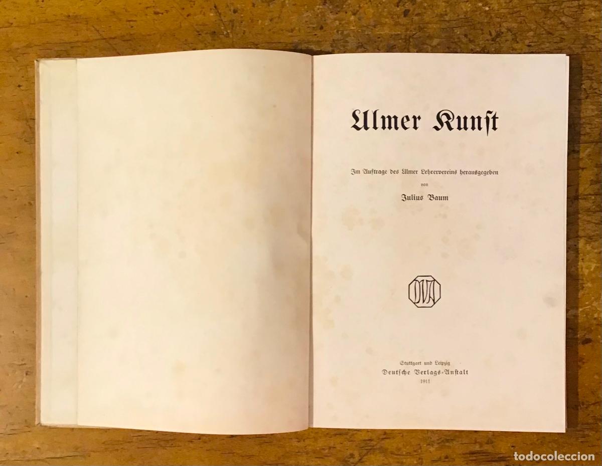 Libros de segunda mano: ARTE DE ULM, JULIUS BAUM - Foto 3