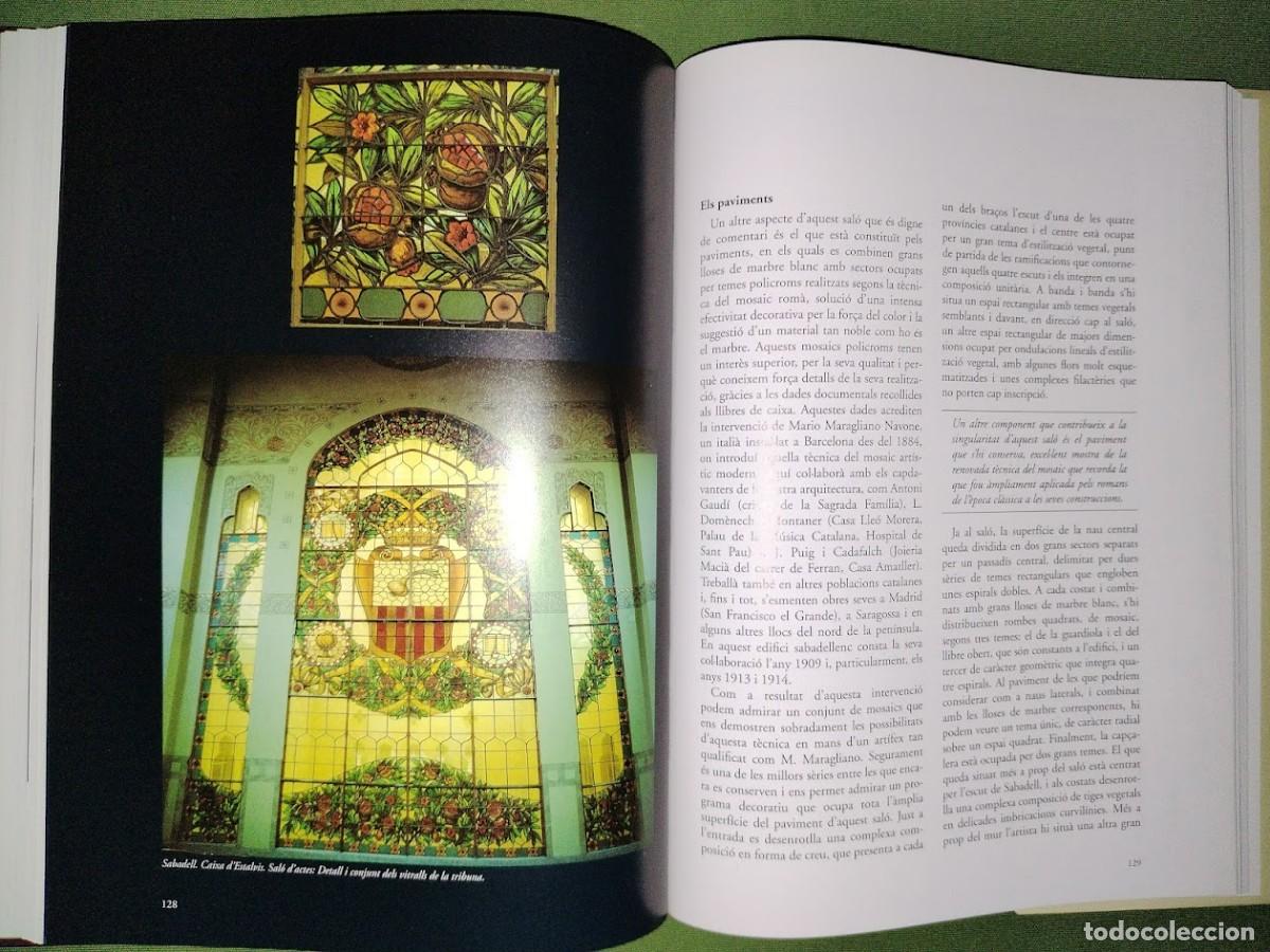 Libros de segunda mano: ELS EDIFICIS DE LA CAIXA DESTALVIS DE SABADELL-SANTIAGO ALCOLEA i GIL - Foto 3