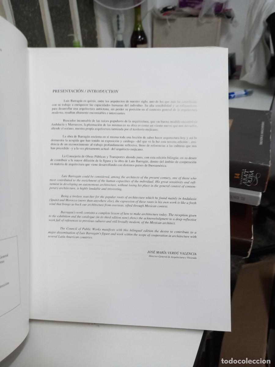 Libros de segunda mano: Luis Barrag&aacute;n, 1902-1988. Obra construida. - Foto 4