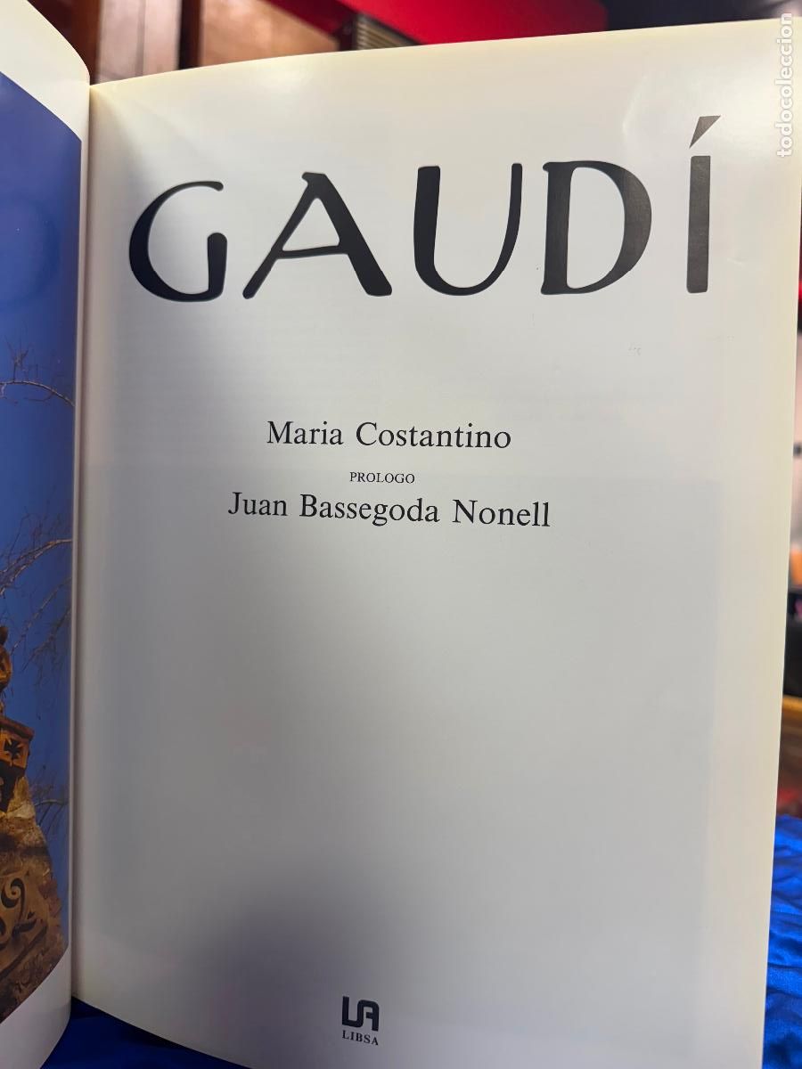Libros de segunda mano: LIBRO GAUDI MARIA COSTANTINO - Foto 2