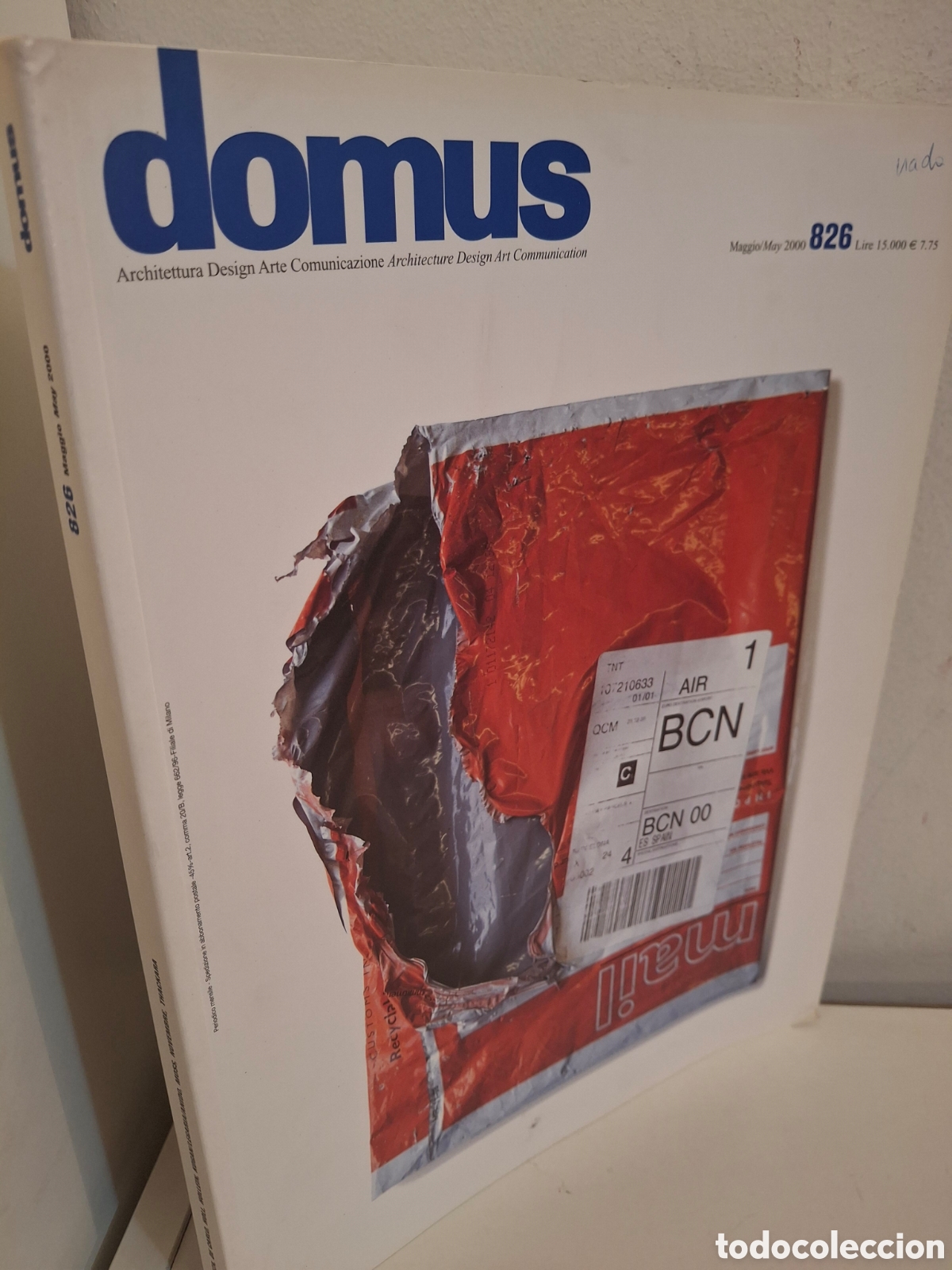 Libros de segunda mano: DOMUS N&ordm; 826, ARCHITECTURE, DESIGN, ART, COMMUNICATION, MAY, 2000 - Foto 1