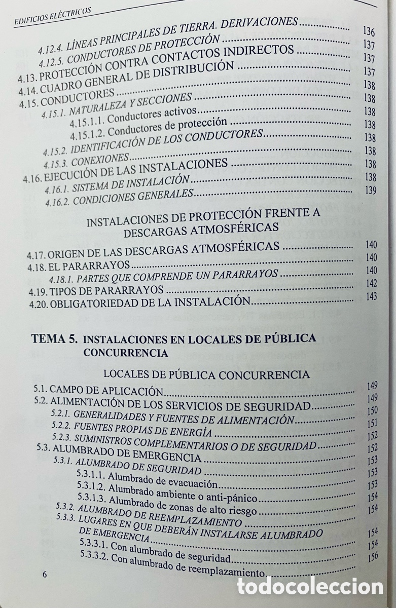 Libros de segunda mano: Edificios El&eacute;ctricos. - Foto 7