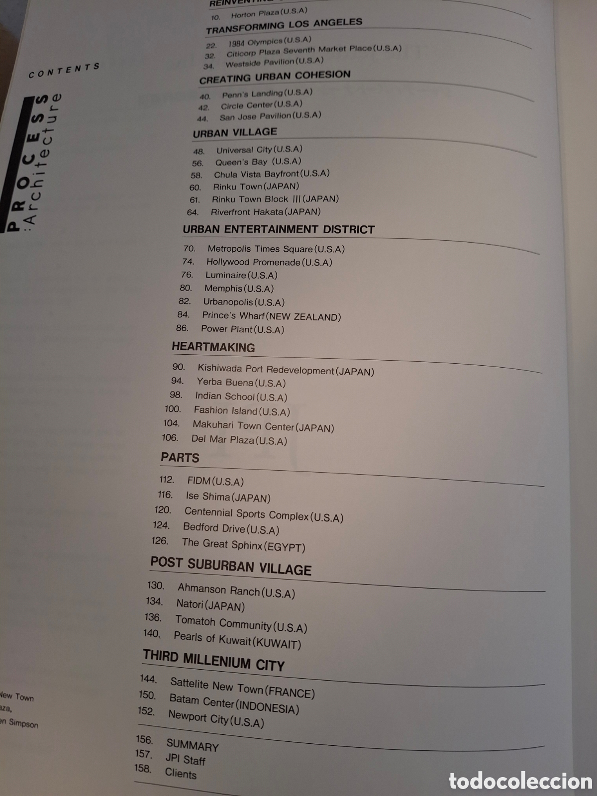 Libros de segunda mano: PROCESS ARCHITECTURE N&ordm; 101, JERDE PARTHERSHIP, 1992 - Foto 2
