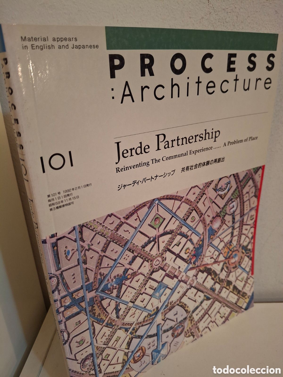 Libros de segunda mano: PROCESS ARCHITECTURE N&ordm; 101, JERDE PARTHERSHIP, 1992 - Foto 1