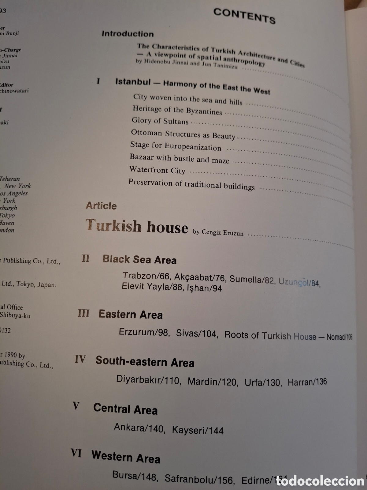 Libros de segunda mano: PROCESS ARCHITECTURE N&ordm; 93, TURKEY PILGRIMAGE TO CITIES, 1990 - Foto 2
