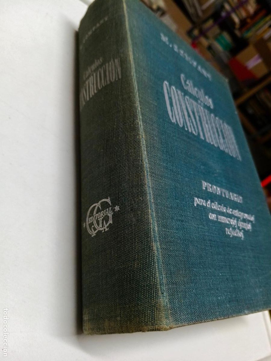 Libros de segunda mano: CALCULOS DE CONSTRUCCI&Oacute;N M. COMPANY - Foto 2