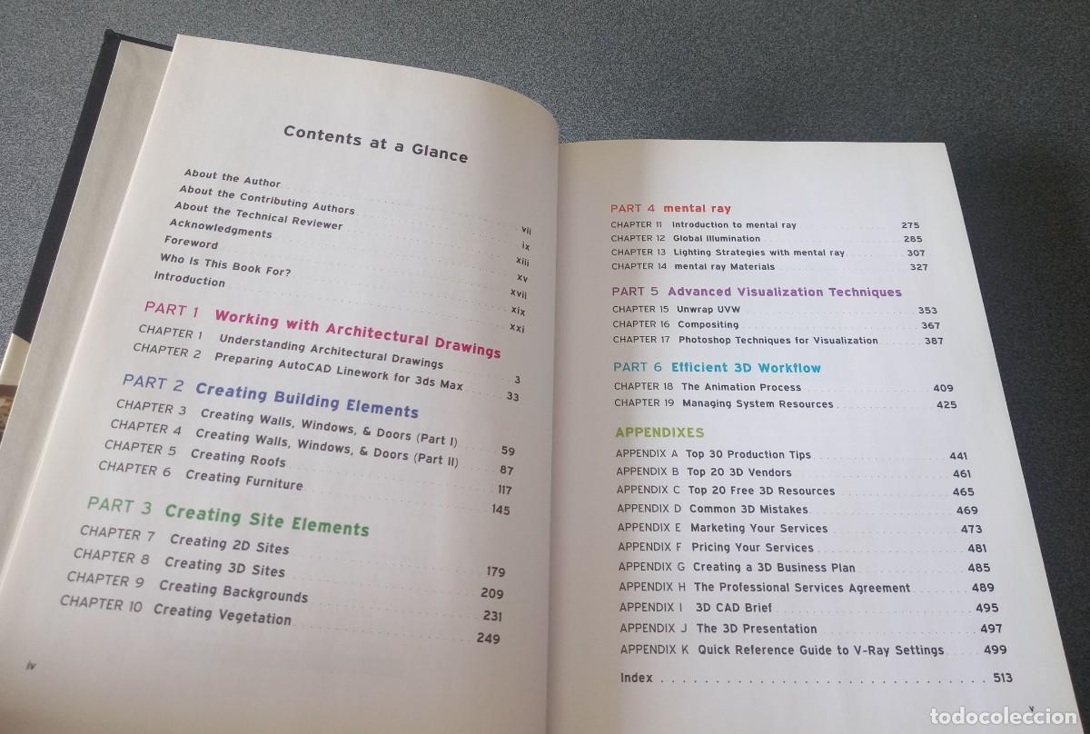 Libros de segunda mano: Architectural Visualization 3ds Max Design Brian L.Smith - Foto 5