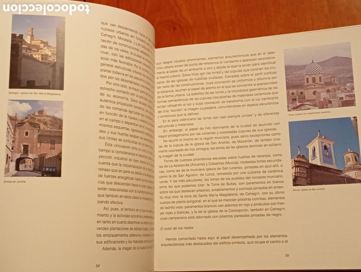Libros de segunda mano: ARQUITECTURA Y COLOR EN MURCIA - Foto 4