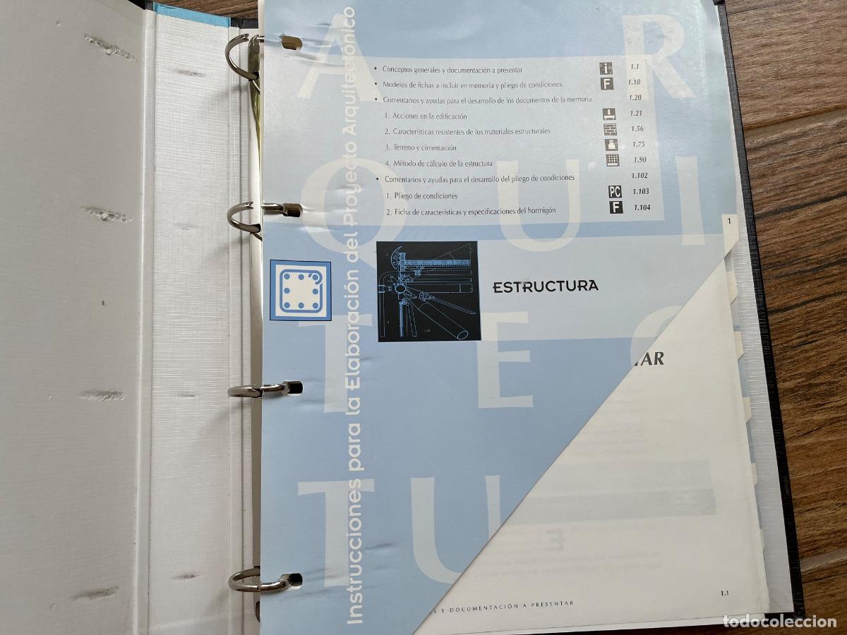 Libros de segunda mano: Instrucciones para la elaboraci&oacute;n del proyecto arquitect&oacute;nico - Foto 6