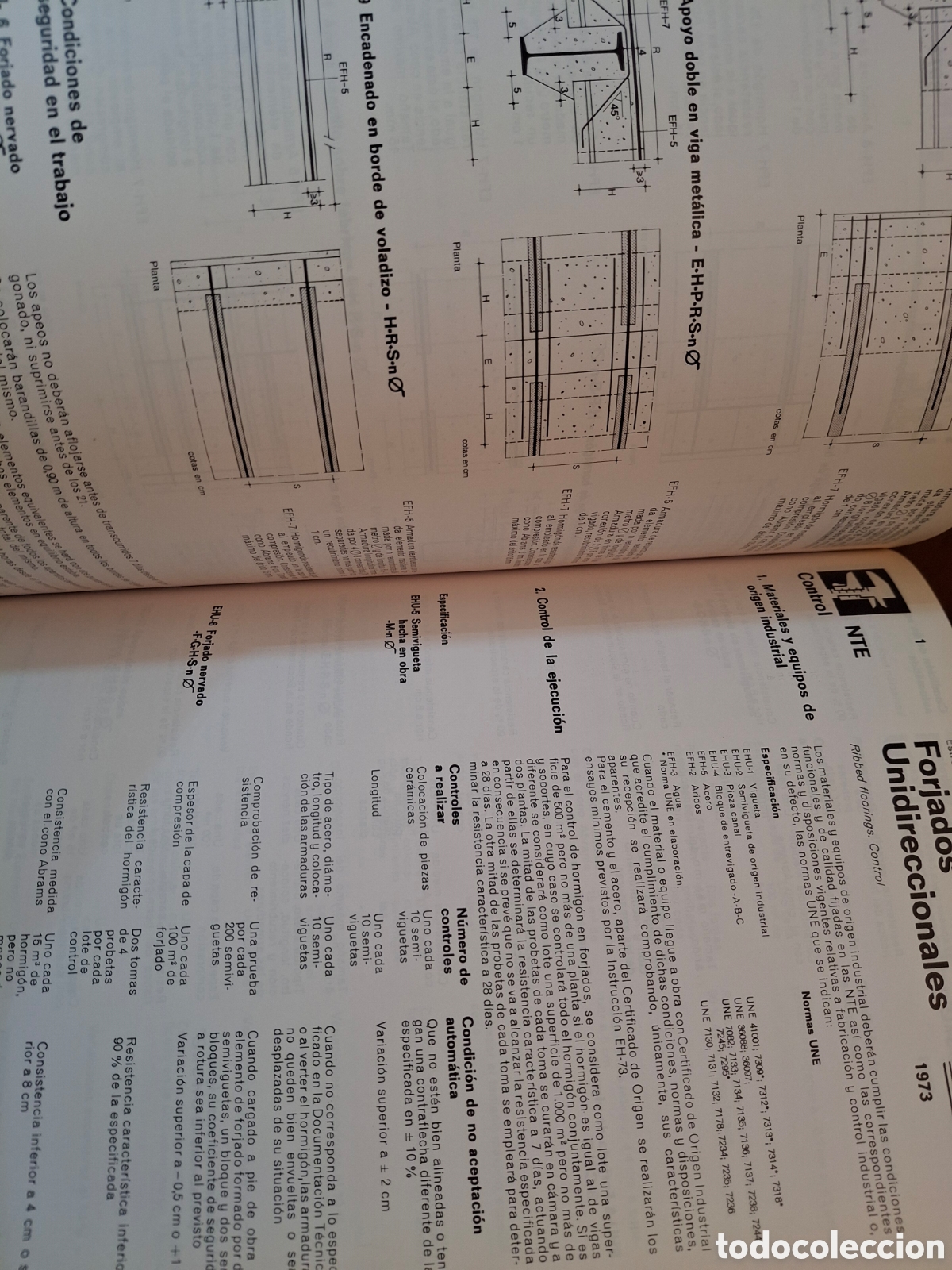 Libros de segunda mano: NTE, NORMAS TECNOLOG&Iacute;A EDIFICACI&Oacute;N, ESTRUCTURAS, MOPU, 1989 - Foto 4