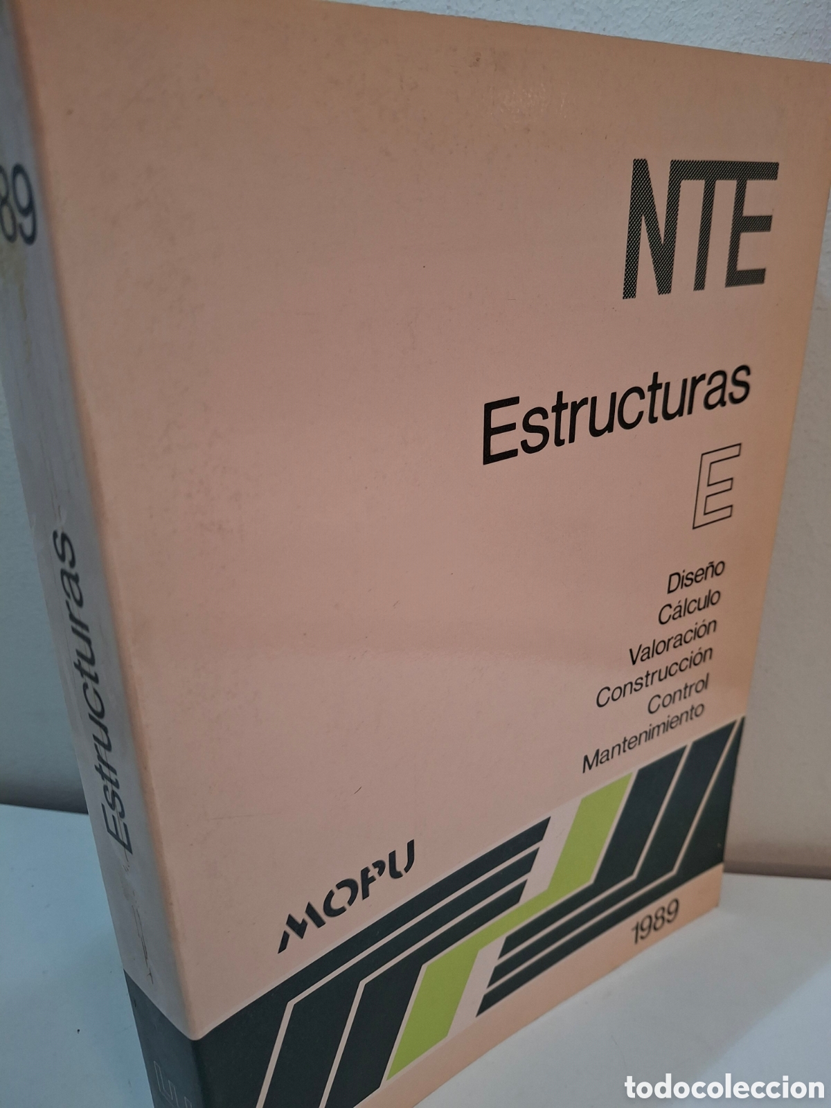 Libros de segunda mano: NTE, NORMAS TECNOLOG&Iacute;A EDIFICACI&Oacute;N, ESTRUCTURAS, MOPU, 1989 - Foto 1
