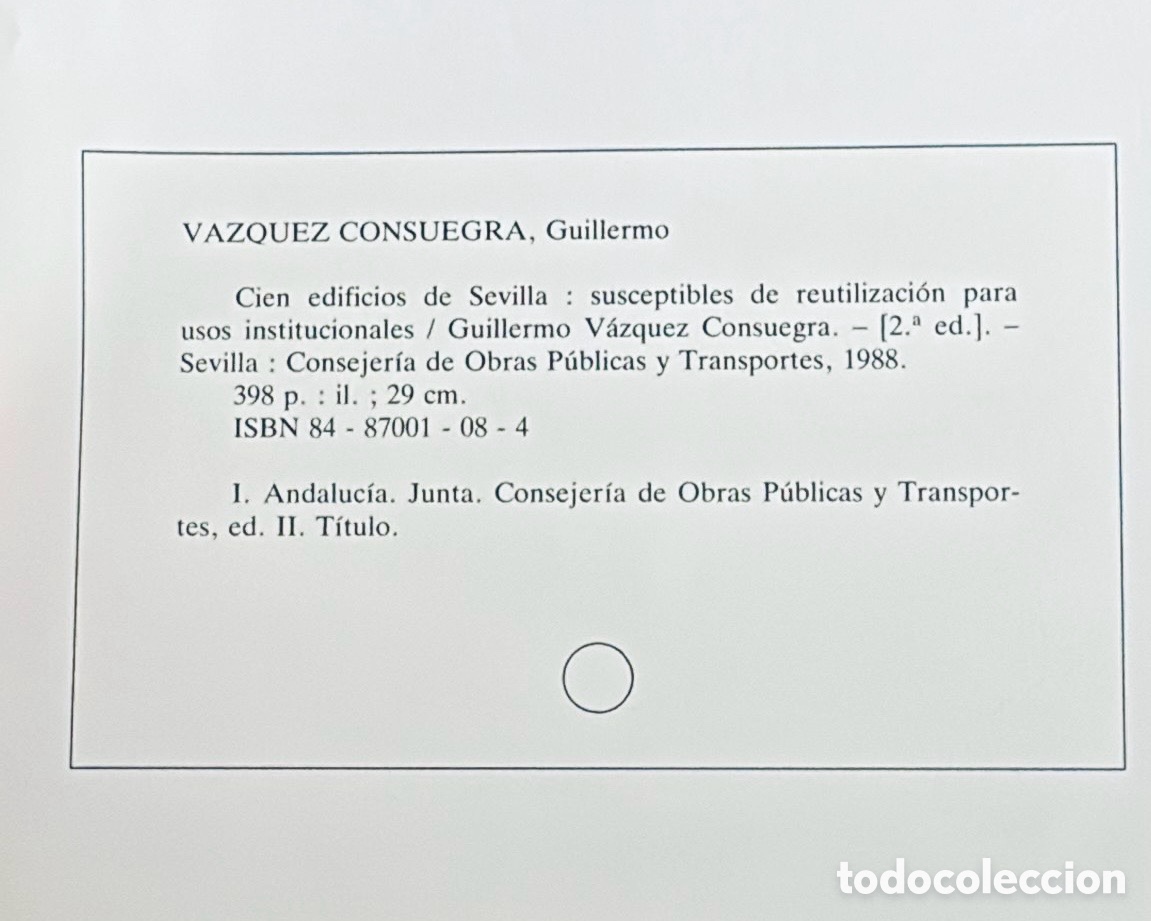 Libros de segunda mano: SEVILLA CIEN EDIFICIOS - Foto 3